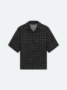 MIX AND MATCH M.A. SHORT SLEEVE SHIRT - BLACK sold by AMIRI