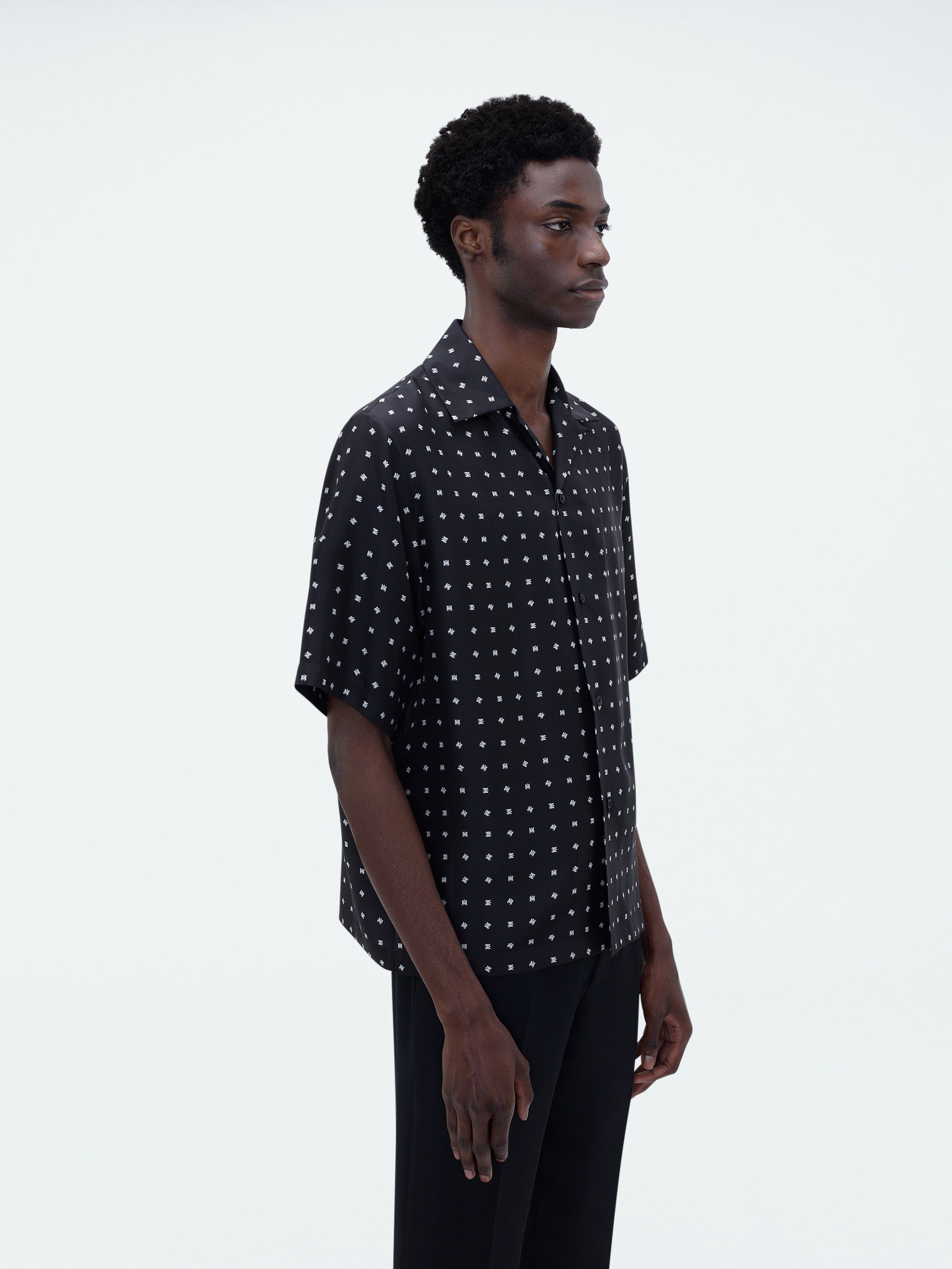 MIX AND MATCH M.A. SHORT SLEEVE SHIRT - BLACK sold by AMIRI product image thumbnail 3