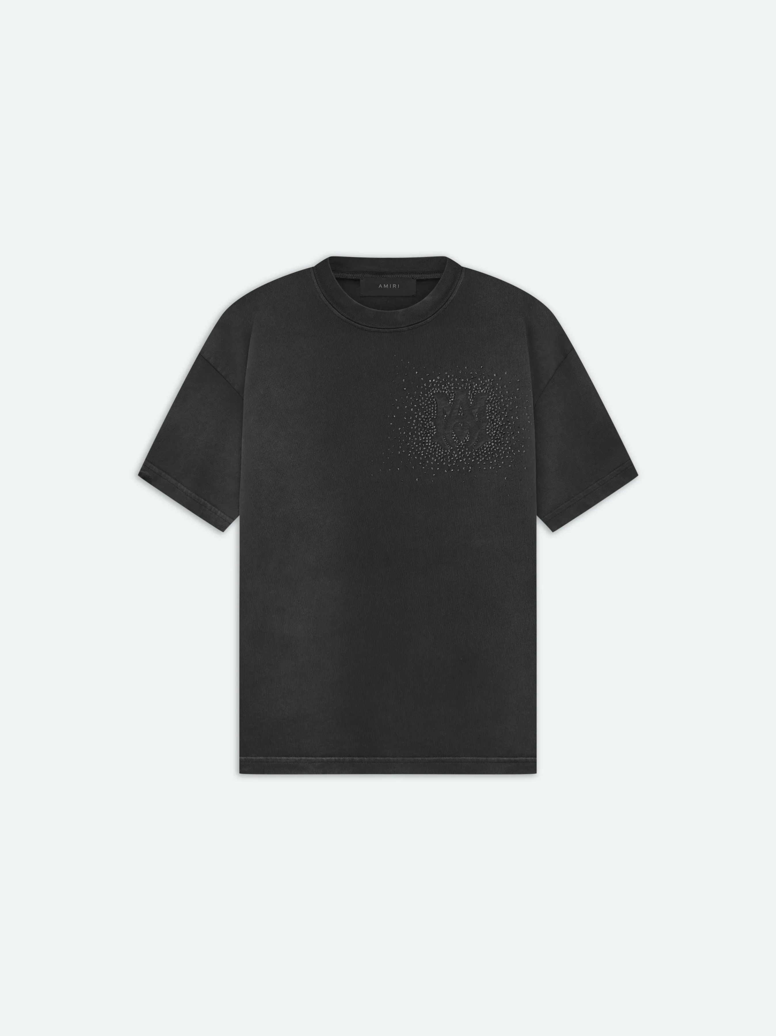 CRYSTAL BURST TEE- Faded Black sold by AMIRI
