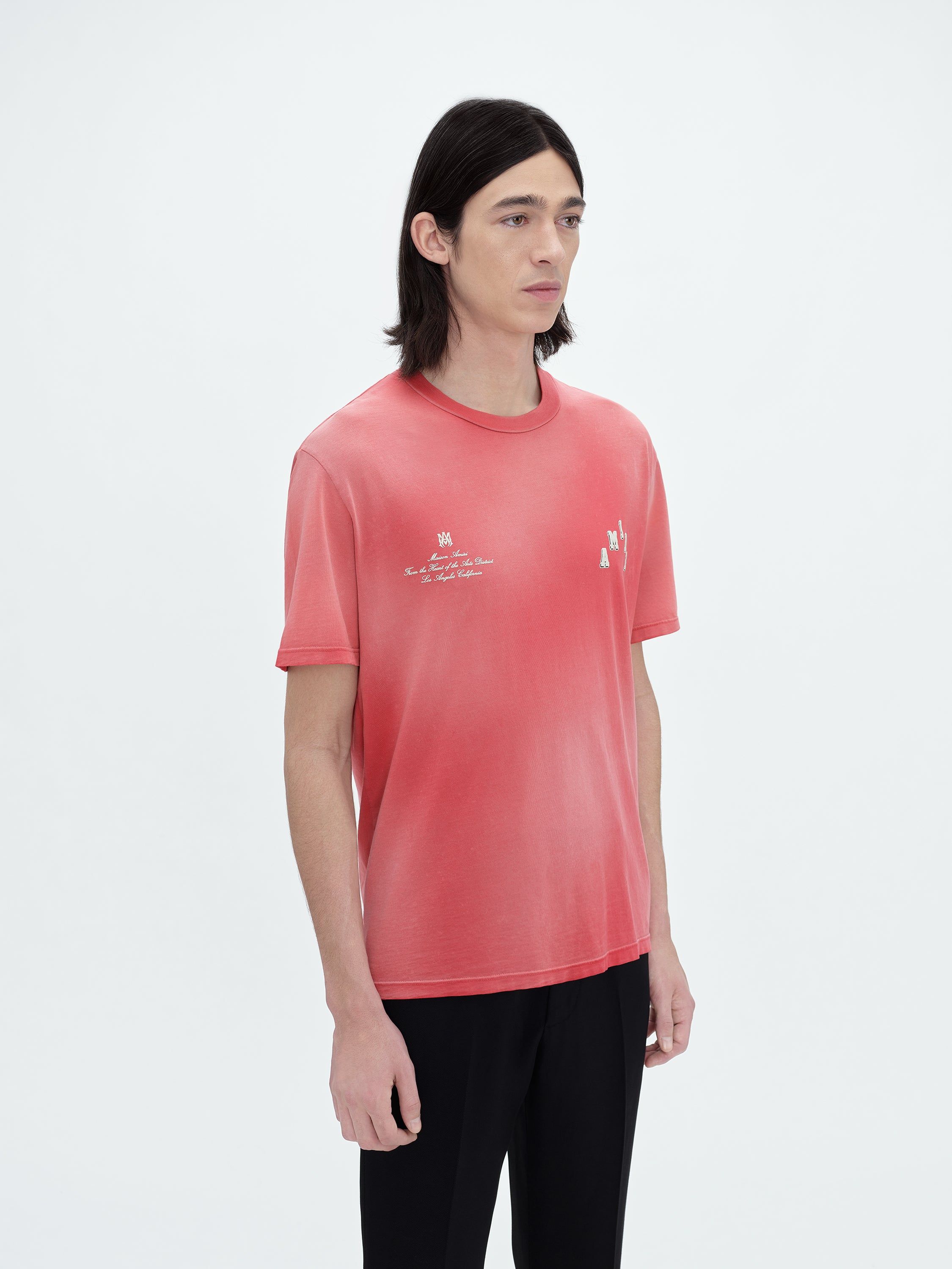 VINTAGE COLLEGIATE TEE - RED sold by AMIRI product image thumbnail 3