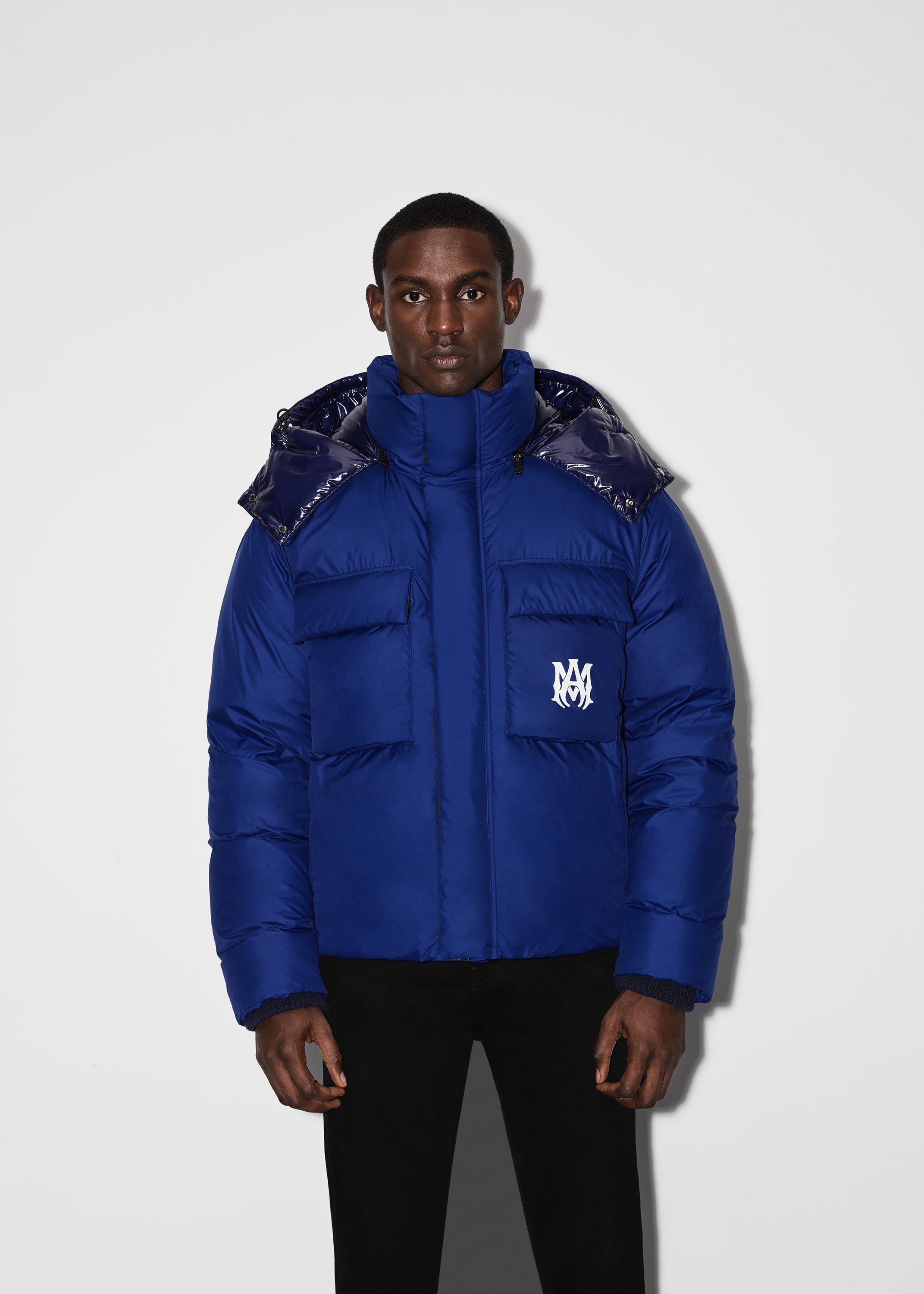 HOODED DOWN PUFFER JACKET - BLUE sold by AMIRI product image thumbnail 2