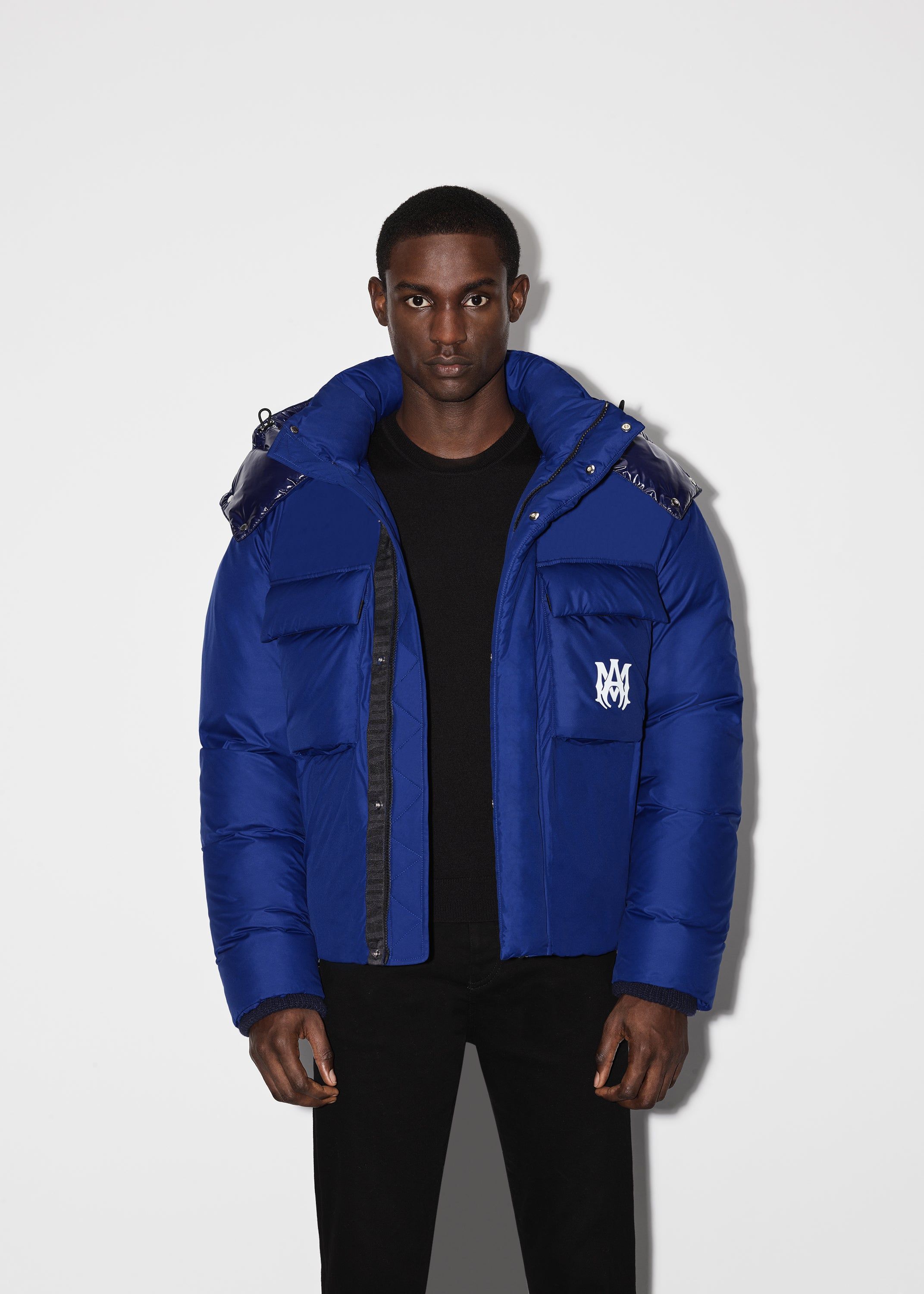 HOODED DOWN PUFFER JACKET - BLUE sold by AMIRI product image thumbnail 3