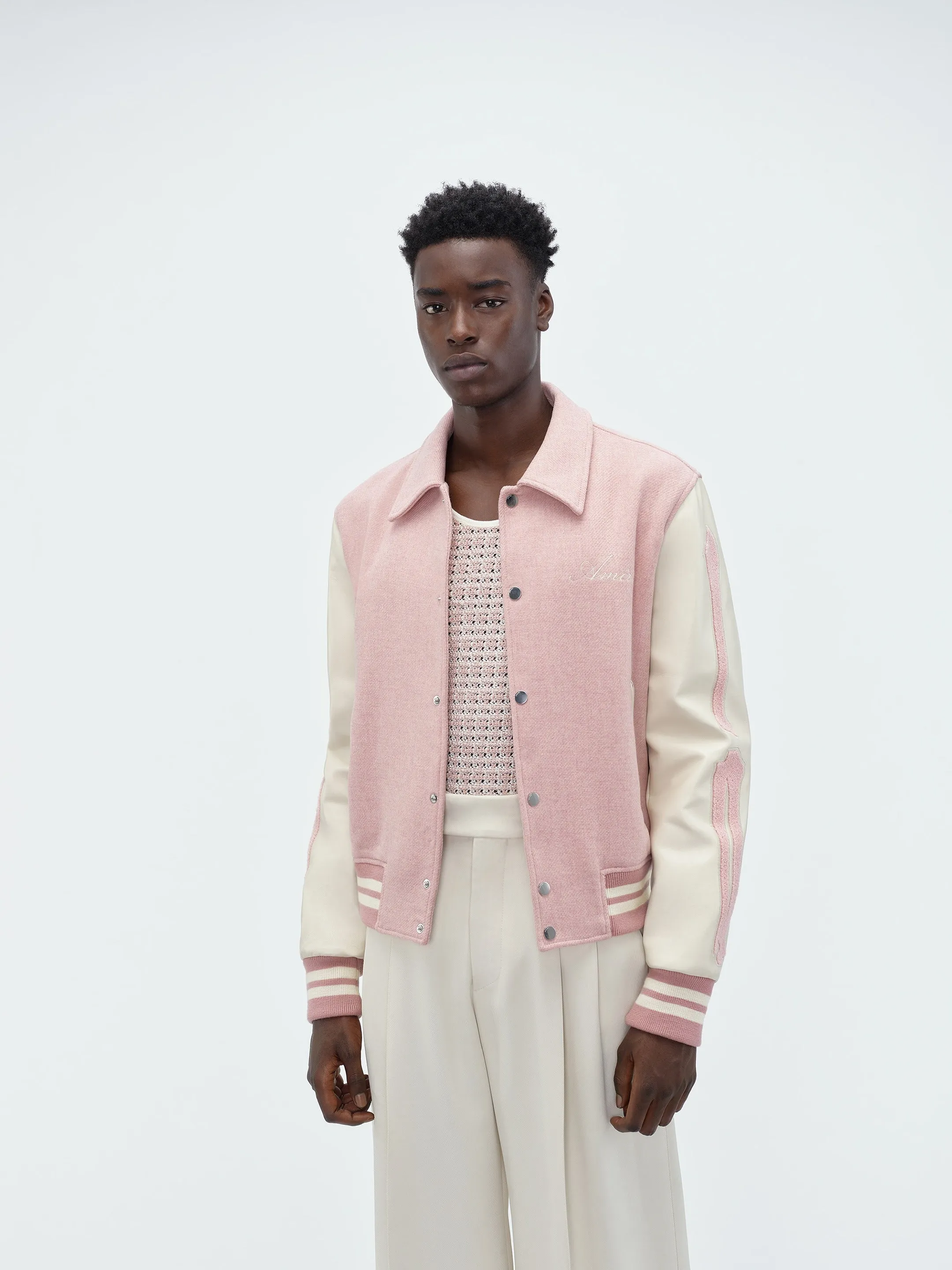 BONES JACKET - Heather Pink sold by AMIRI product image thumbnail 3