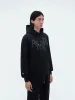 AMIRI STAGGERED LOGO HOODIE - Black sold by AMIRI