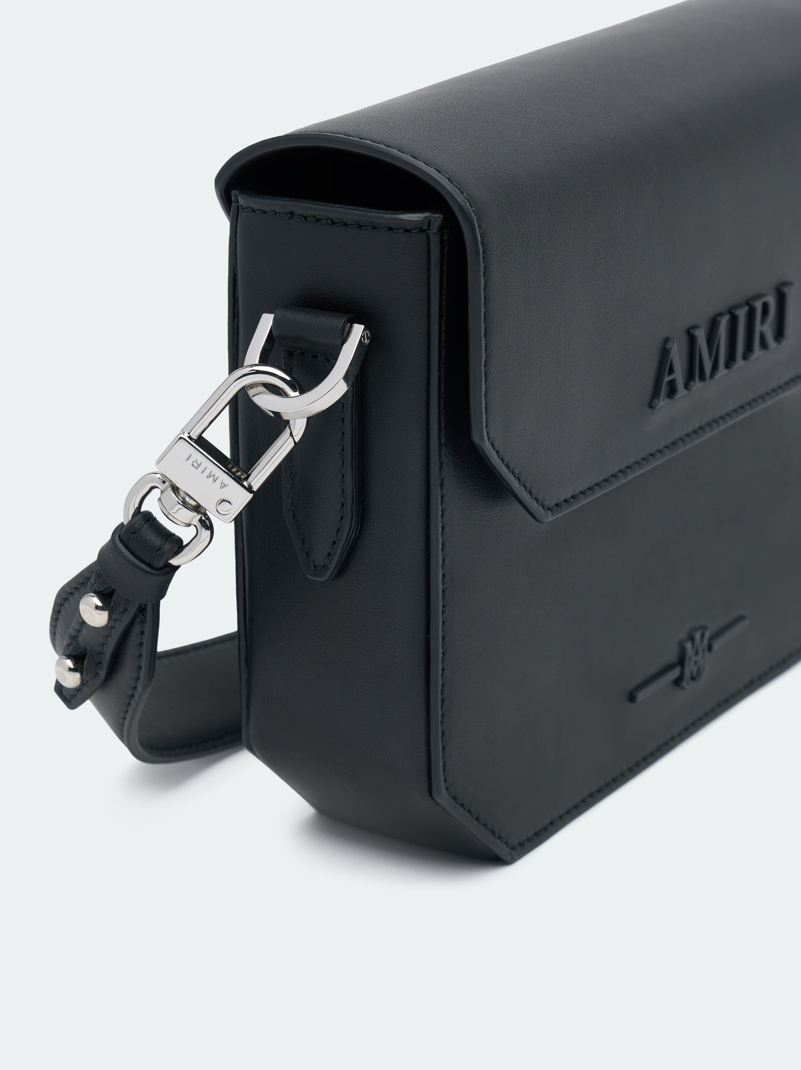 NAPPA LEATHER FLAP CROSSBODY - Black sold by AMIRI product image thumbnail 4