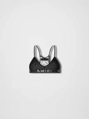 WOMEN - TRIANGLE BRA - BLACK sold by AMIRI