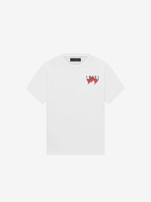 AMIRI 3 HEARTS TEE - WHITE sold by AMIRI