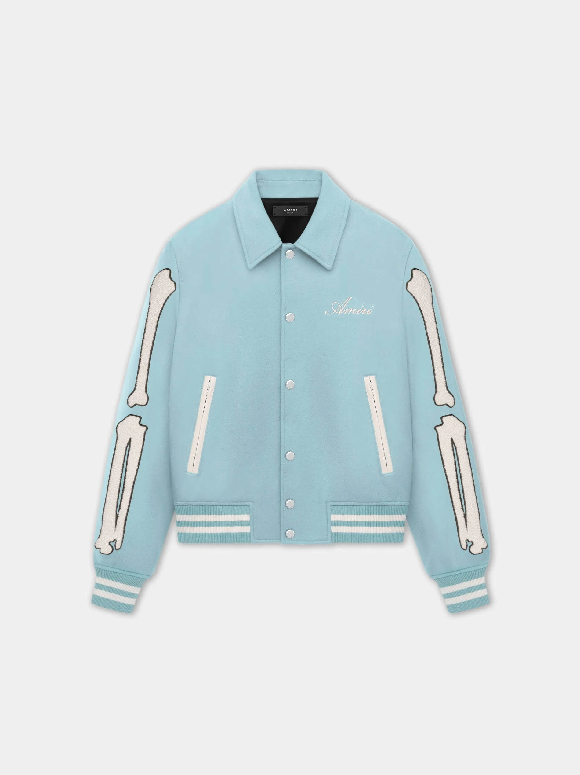 WOMEN - WOMEN'S BONES JACKET - Harbor Blue sold by AMIRI product image thumbnail 5