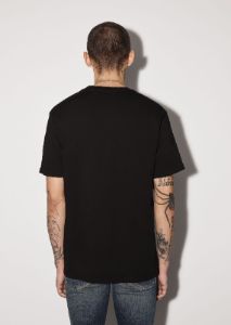 COLLEGIATE LOGO TEE - BLACK sold by AMIRI