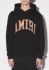 AMIRI BANDANA APPLIQUE HOODIE - BLACK / ORANGE sold by AMIRI