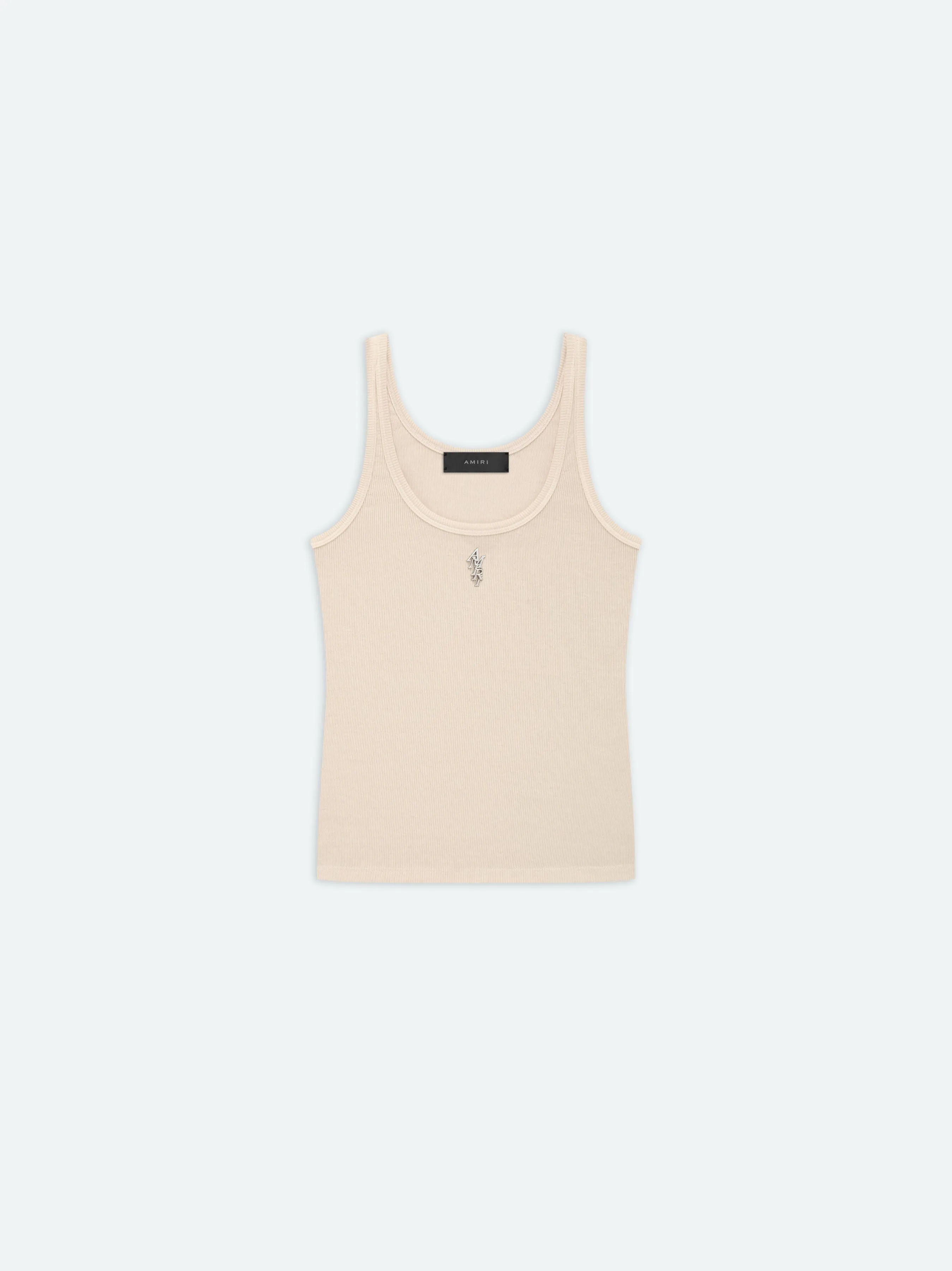 WOMEN - WOMEN'S RIB TANK - Summer Sand sold by AMIRI