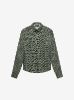 AMIRI ALL OVER LONG SLEEVE SHIRT - MILITARY GREEN / BLACK sold by AMIRI