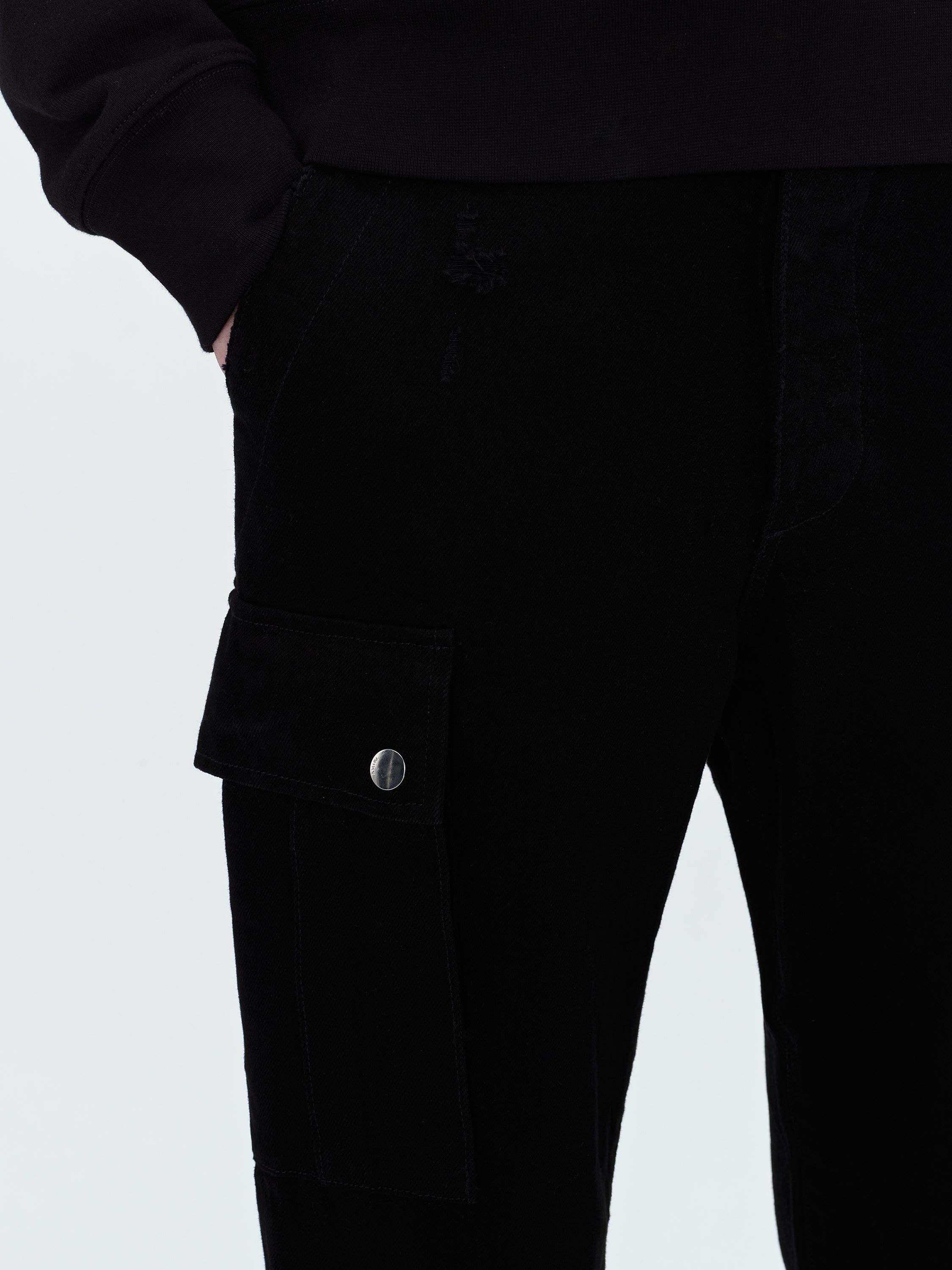 M65 CARGO KICK FLARE - BLACK OD sold by AMIRI product image thumbnail 6