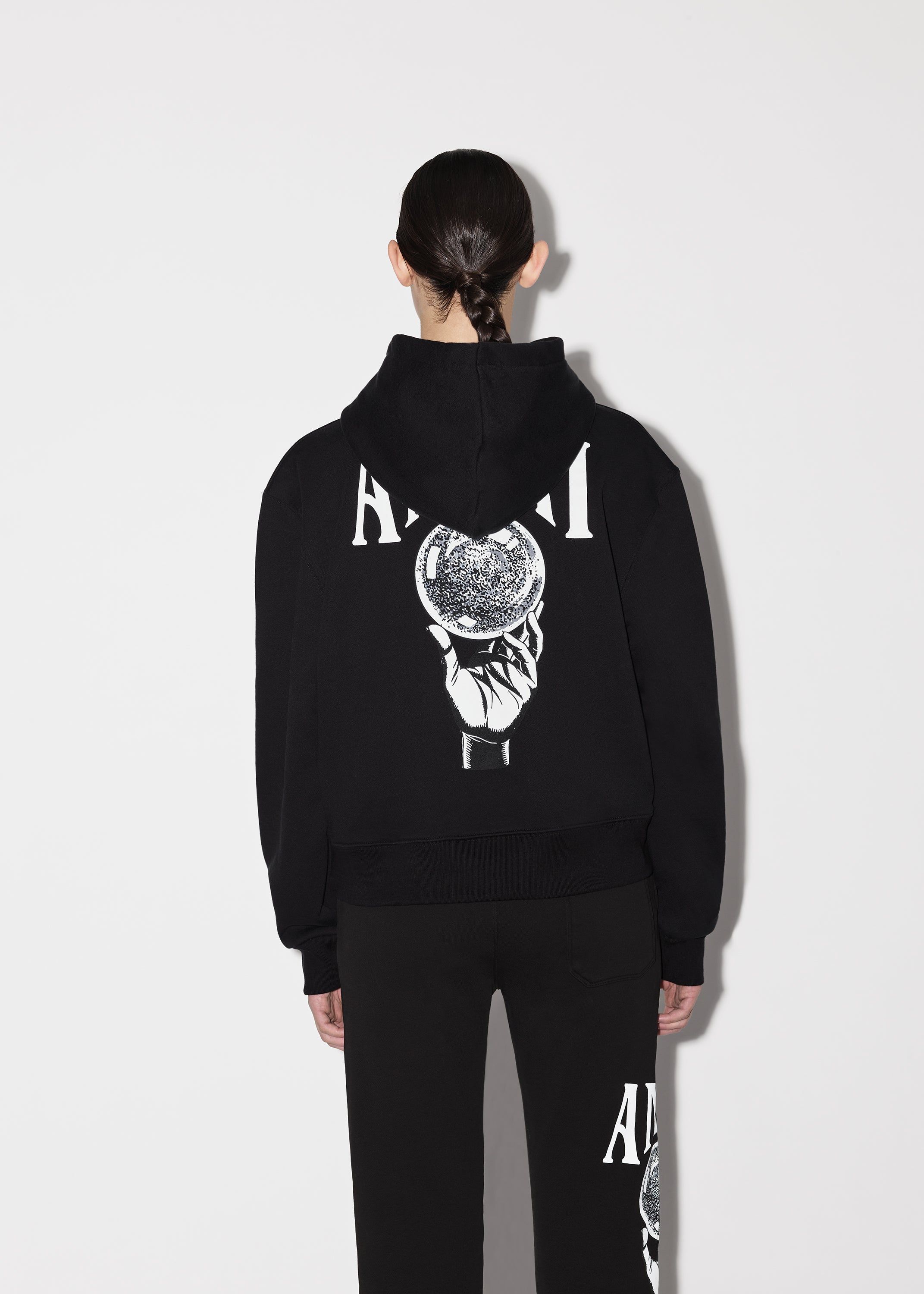 WOMEN - CRYSTAL BALL HOODIE - BLACK sold by AMIRI product image thumbnail 5