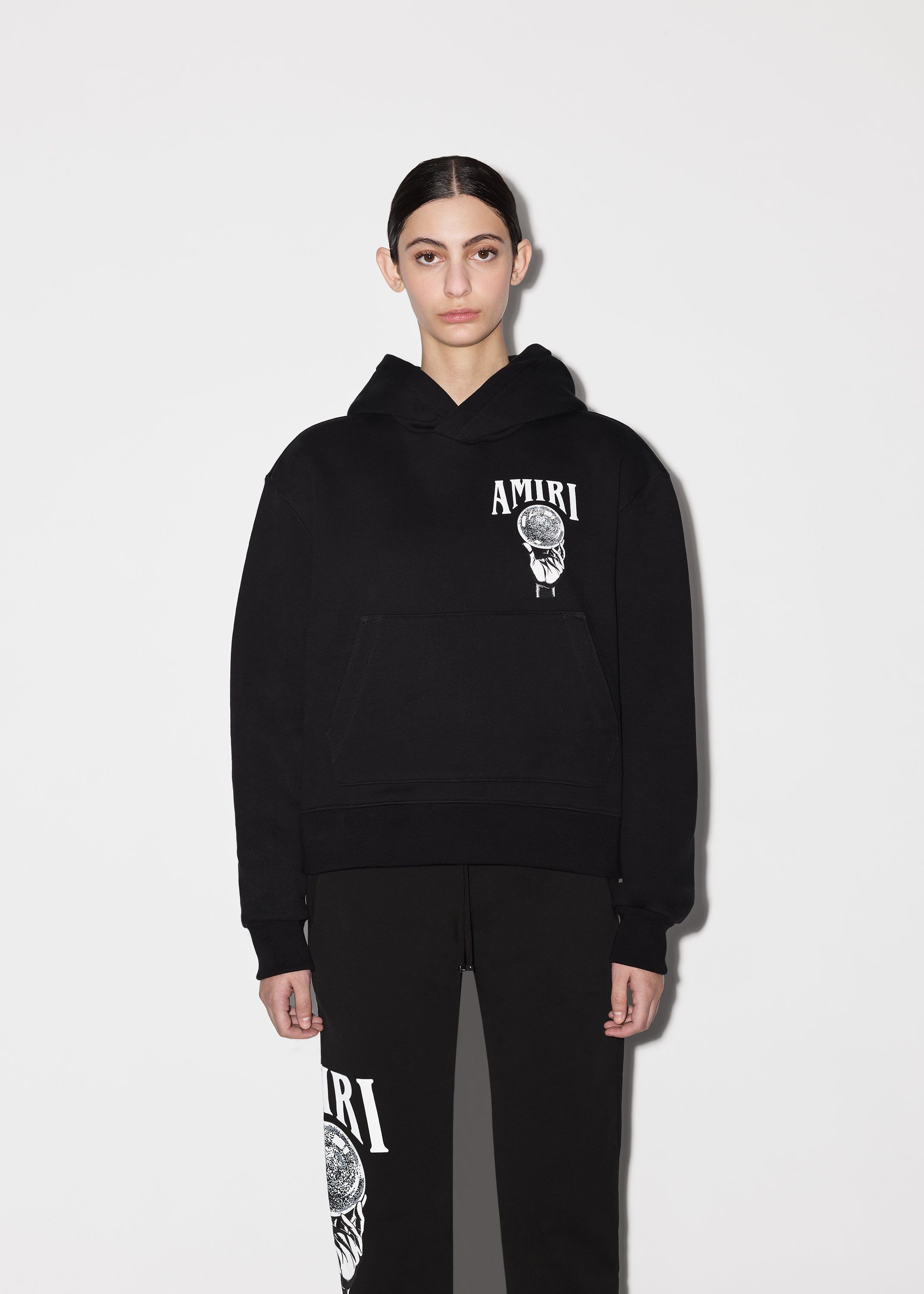 WOMEN - CRYSTAL BALL HOODIE - BLACK sold by AMIRI product image thumbnail 3
