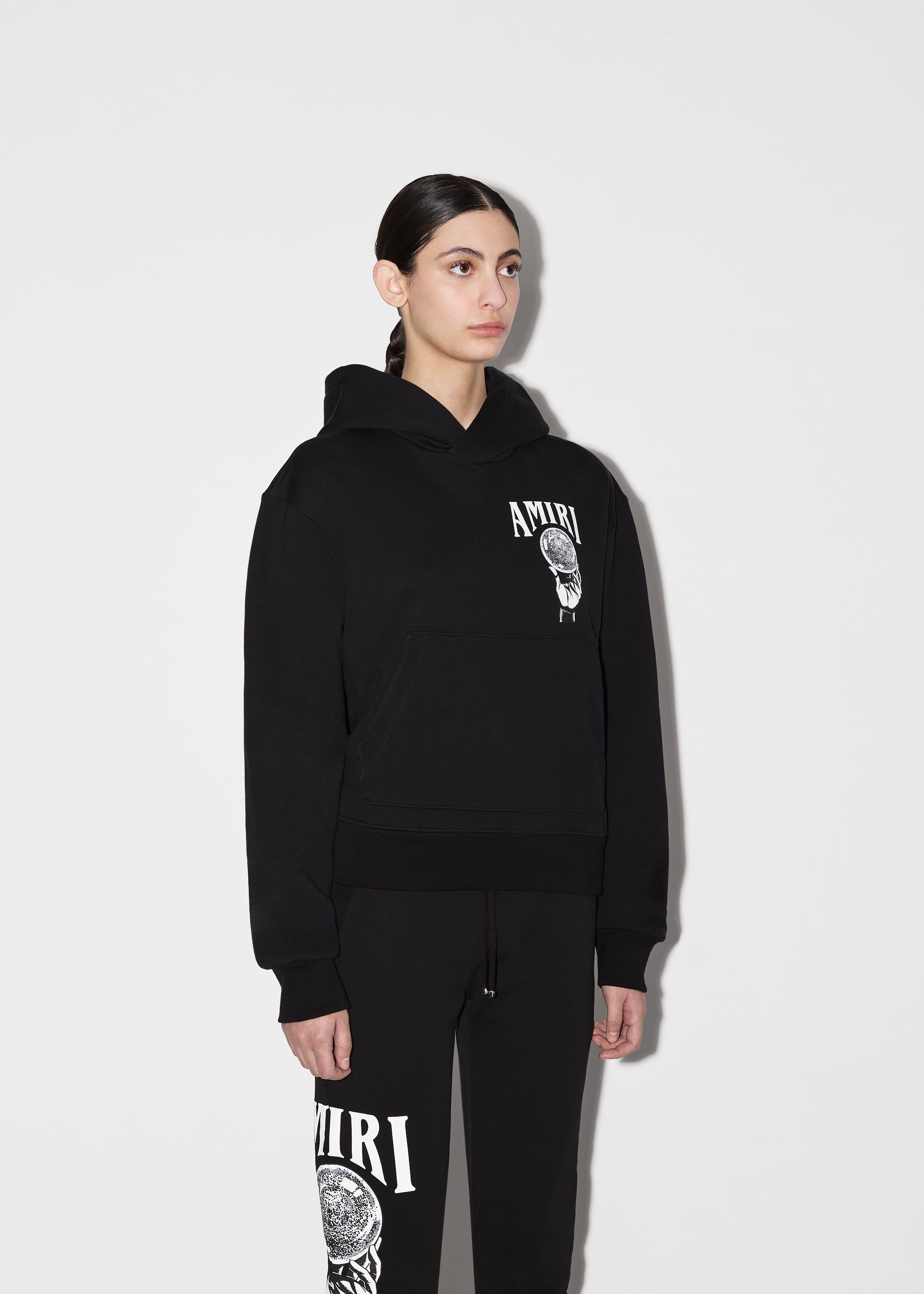 WOMEN - CRYSTAL BALL HOODIE - BLACK sold by AMIRI product image thumbnail 4