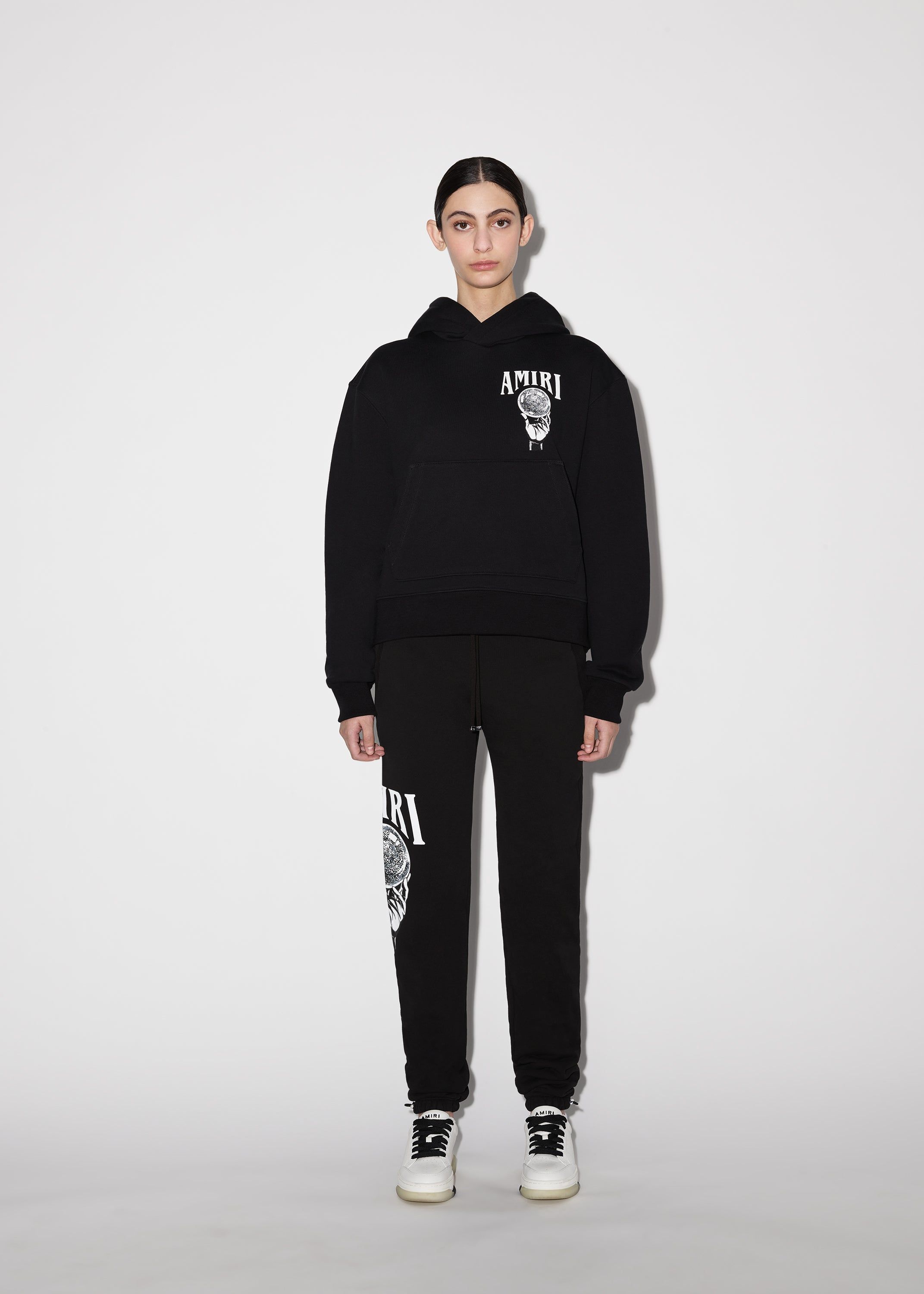 WOMEN - CRYSTAL BALL HOODIE - BLACK sold by AMIRI product image thumbnail 2
