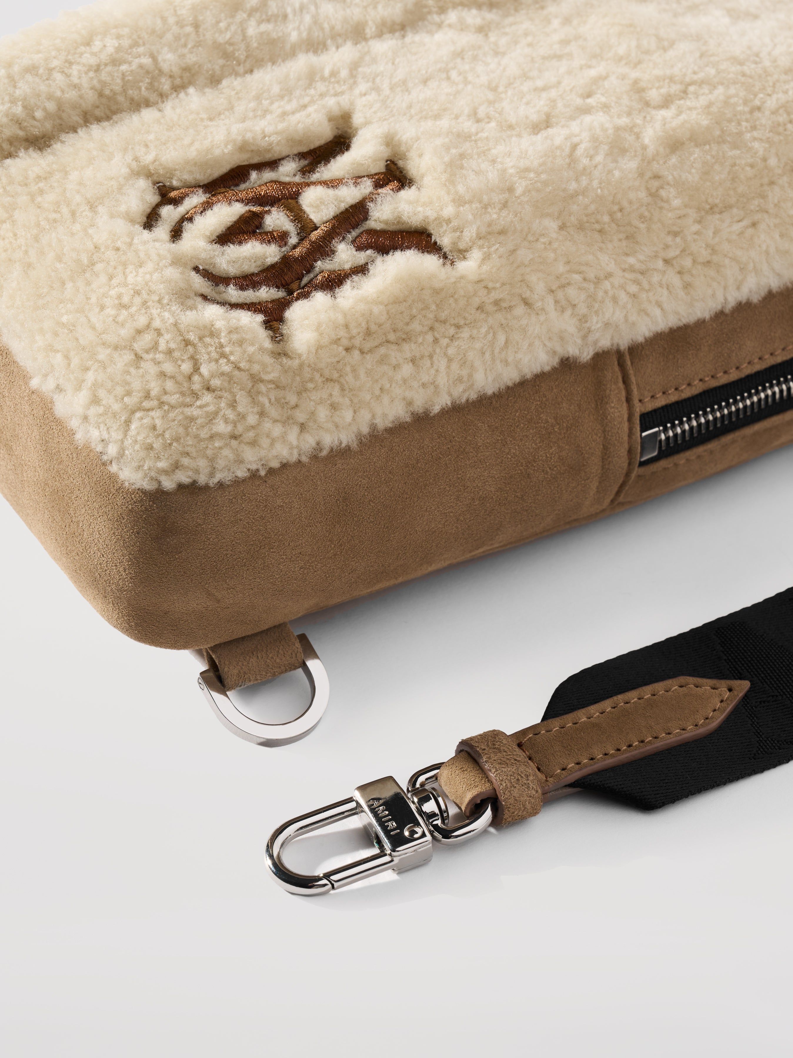 M.A. SHEARLING SLING BAG - NATURAL sold by AMIRI product image thumbnail 4