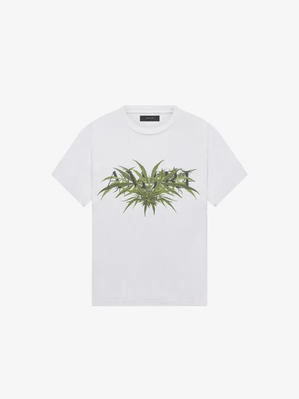 BOTANICAL DIAGRAM TEE - SNOW made by AMIRI