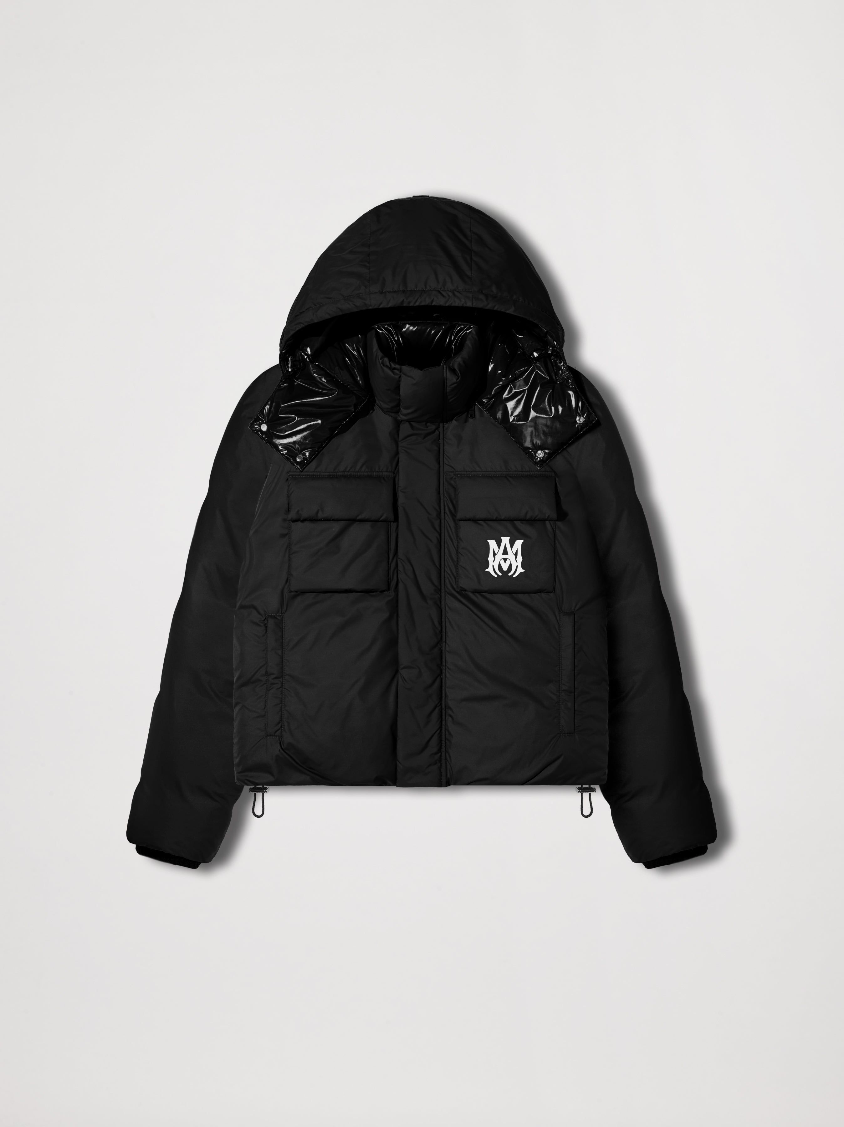 HOODED DOWN PUFFER JACKET - BLACK sold by AMIRI