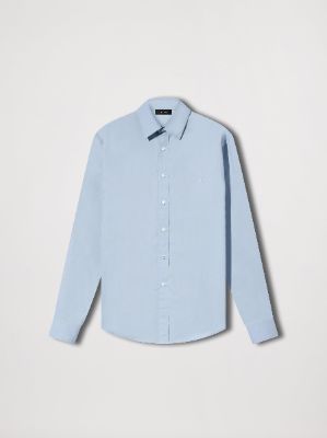 OVERSIZED BUTTON UP SHIRT - LT DENIM sold by AMIRI
