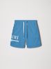 AMIRI M.A. BAR LOGO SWIM TRUNKS - CAROLINA BLUE sold by AMIRI