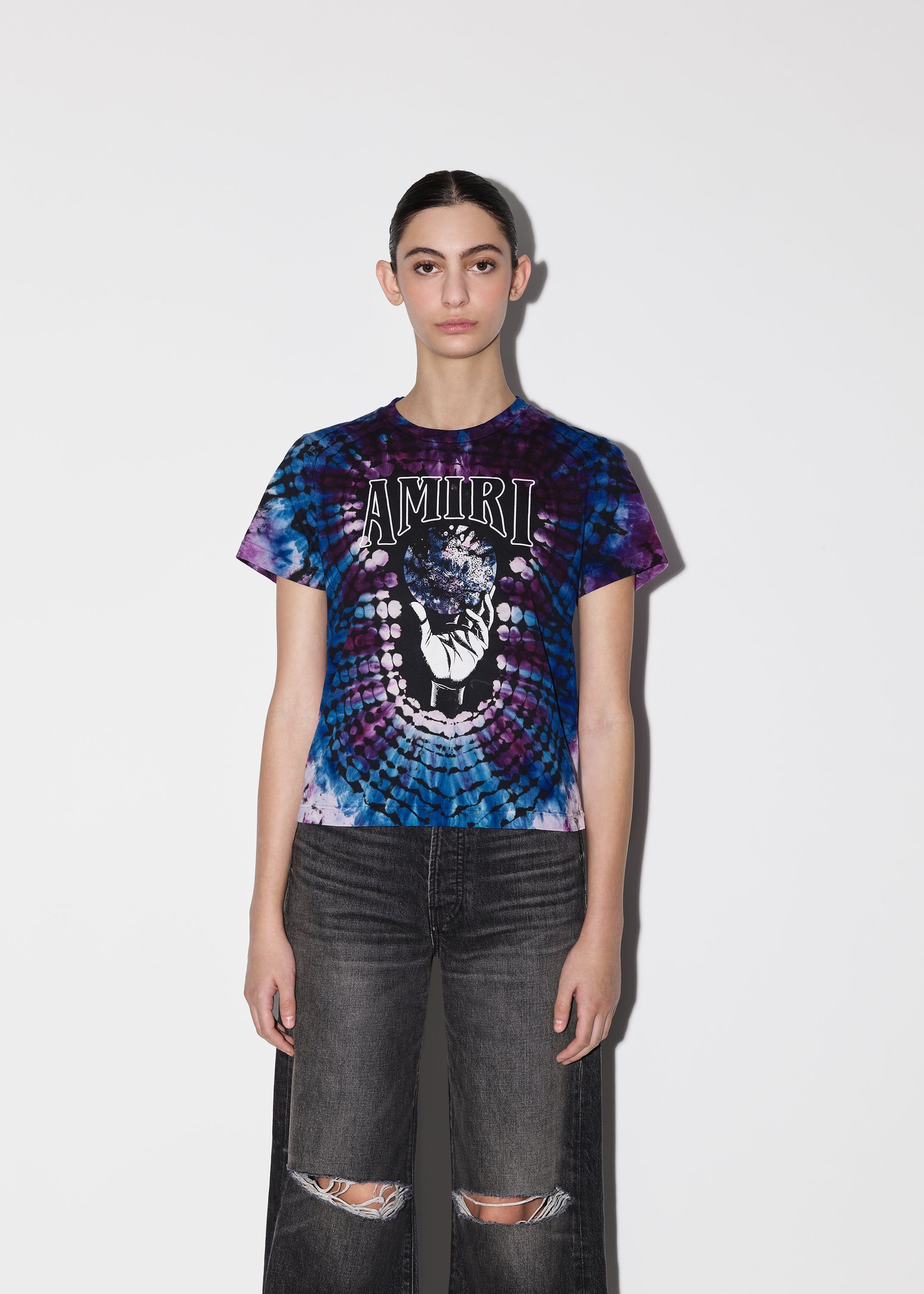 WOMEN - CRYSTAL BALL TEE - PURPLE sold by AMIRI product image thumbnail 3