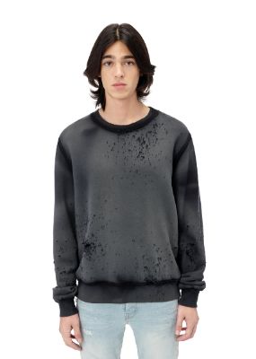 Washed Shotgun Crew - Black made by AMIRI