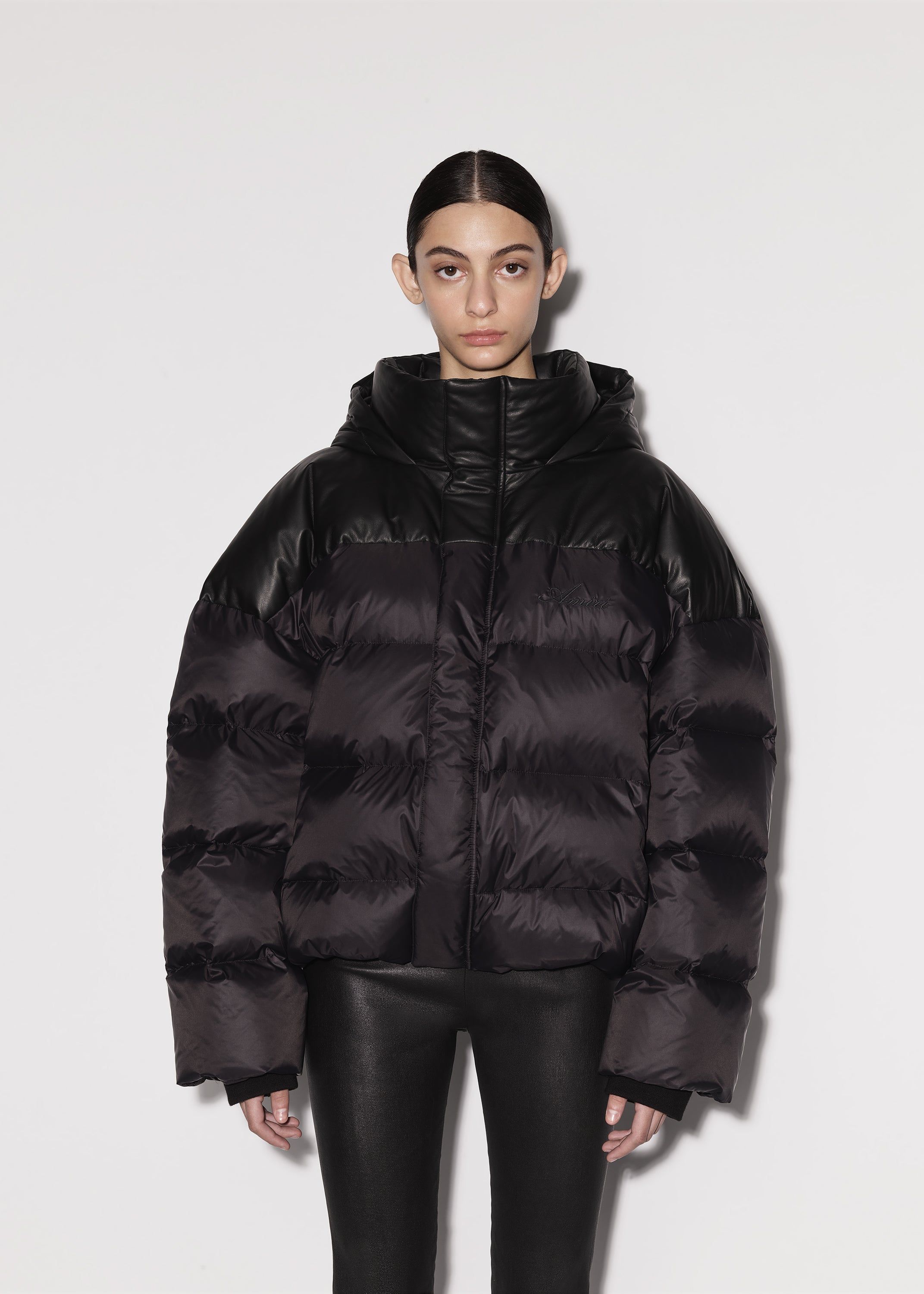 WOMEN - SHORT DOWN JACKET - BLACK sold by AMIRI product image thumbnail 4