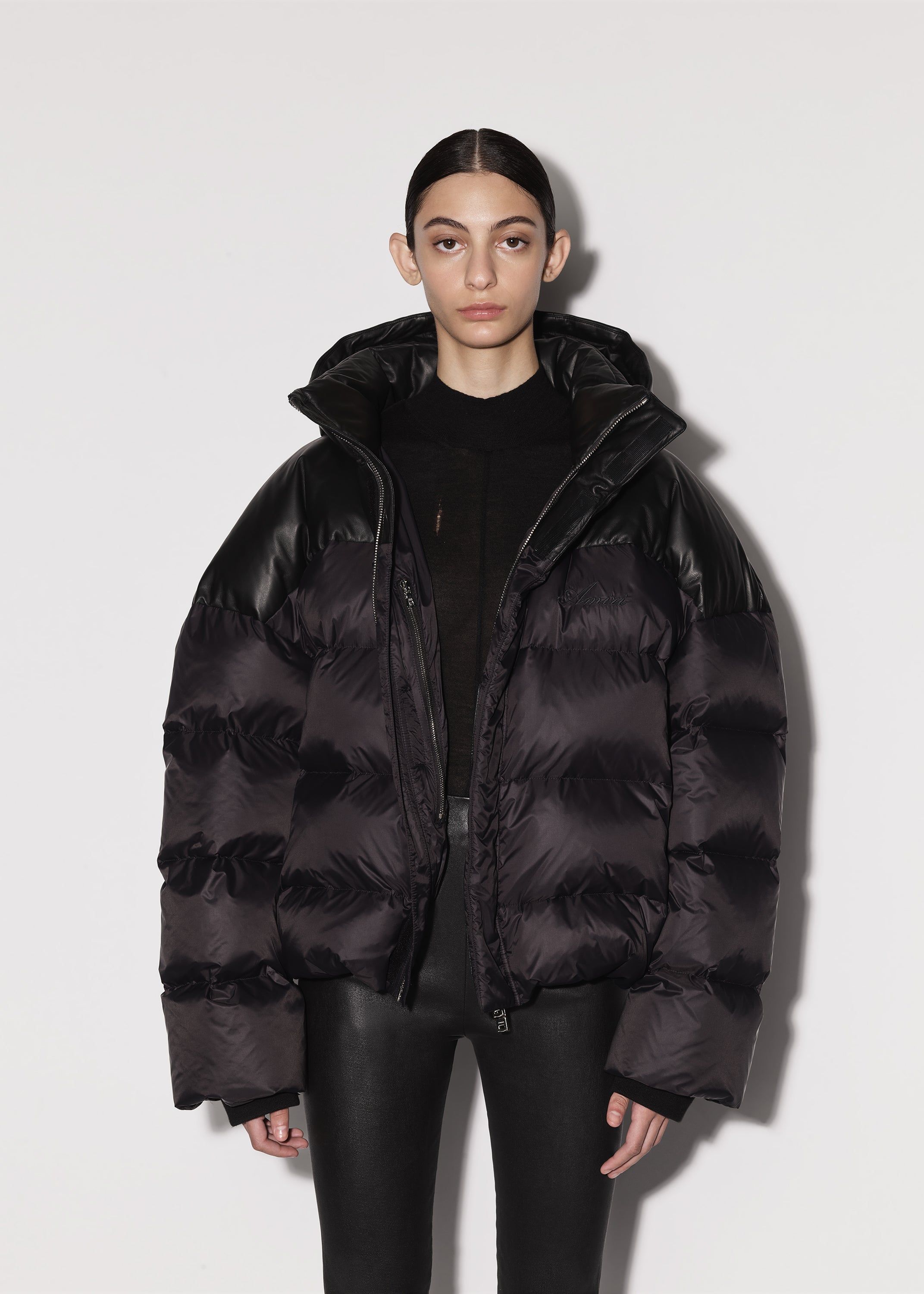 WOMEN - SHORT DOWN JACKET - BLACK sold by AMIRI product image thumbnail 5