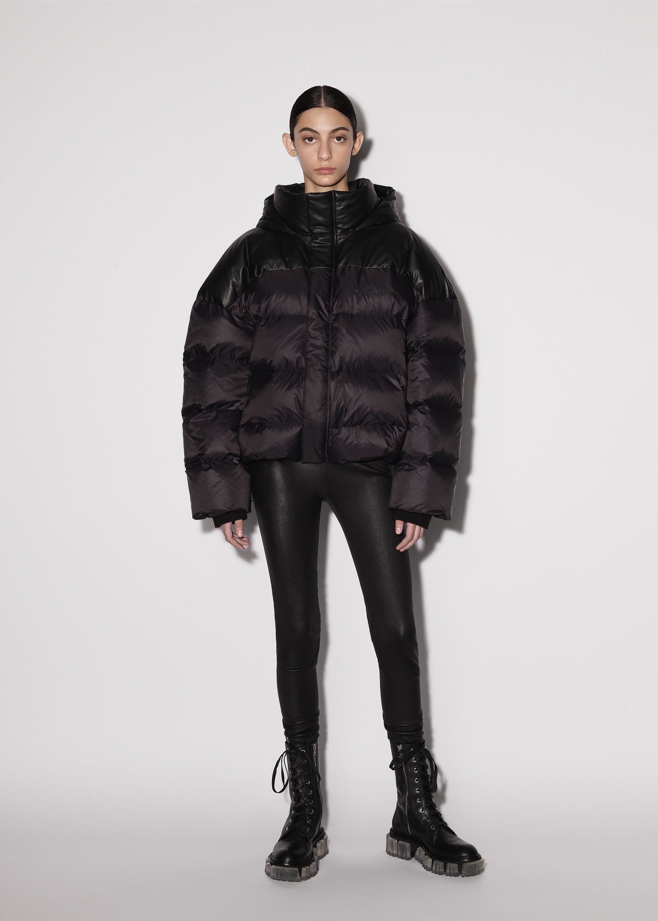 WOMEN - SHORT DOWN JACKET - BLACK sold by AMIRI product image thumbnail 2