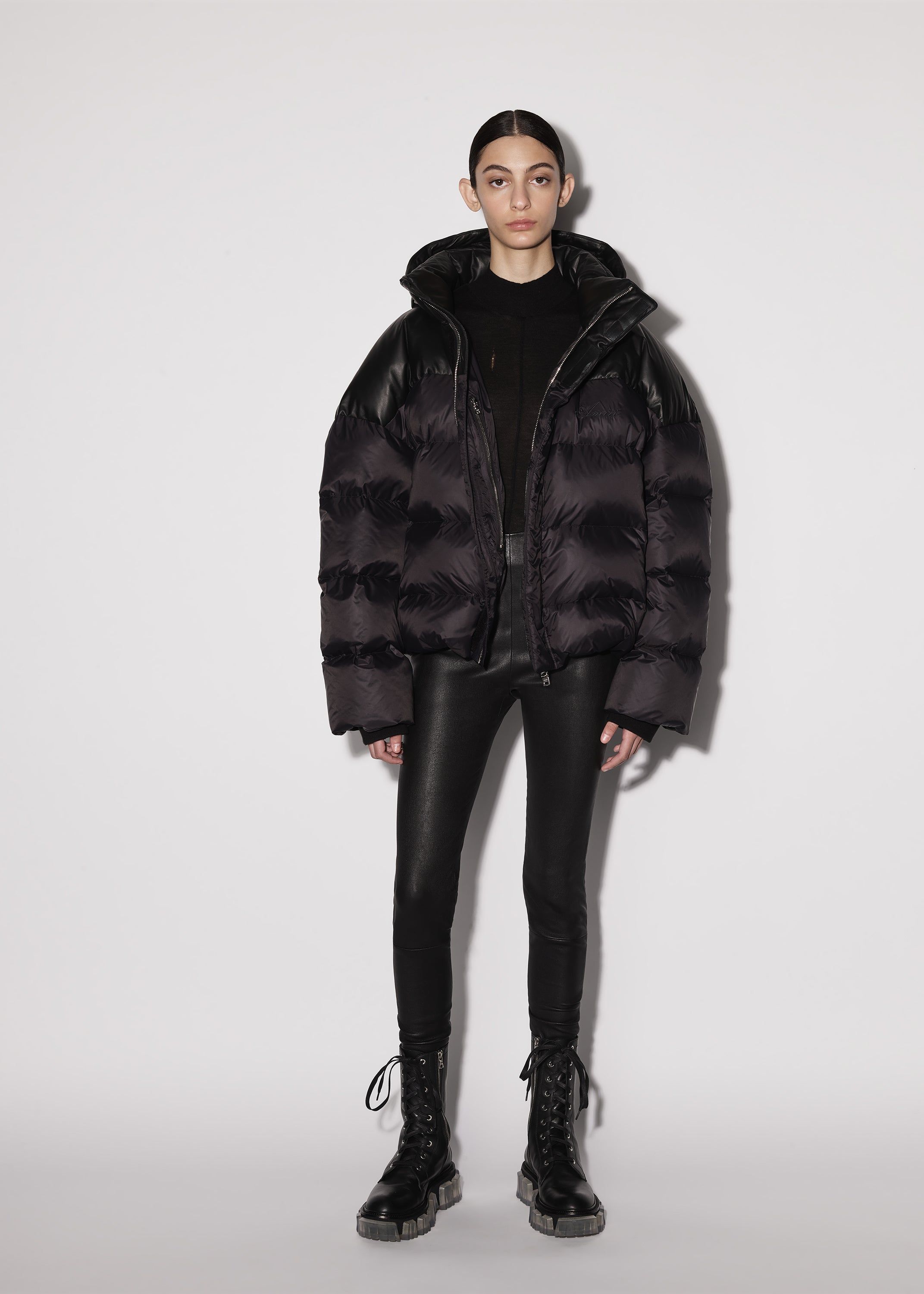 WOMEN - SHORT DOWN JACKET - BLACK sold by AMIRI product image thumbnail 3