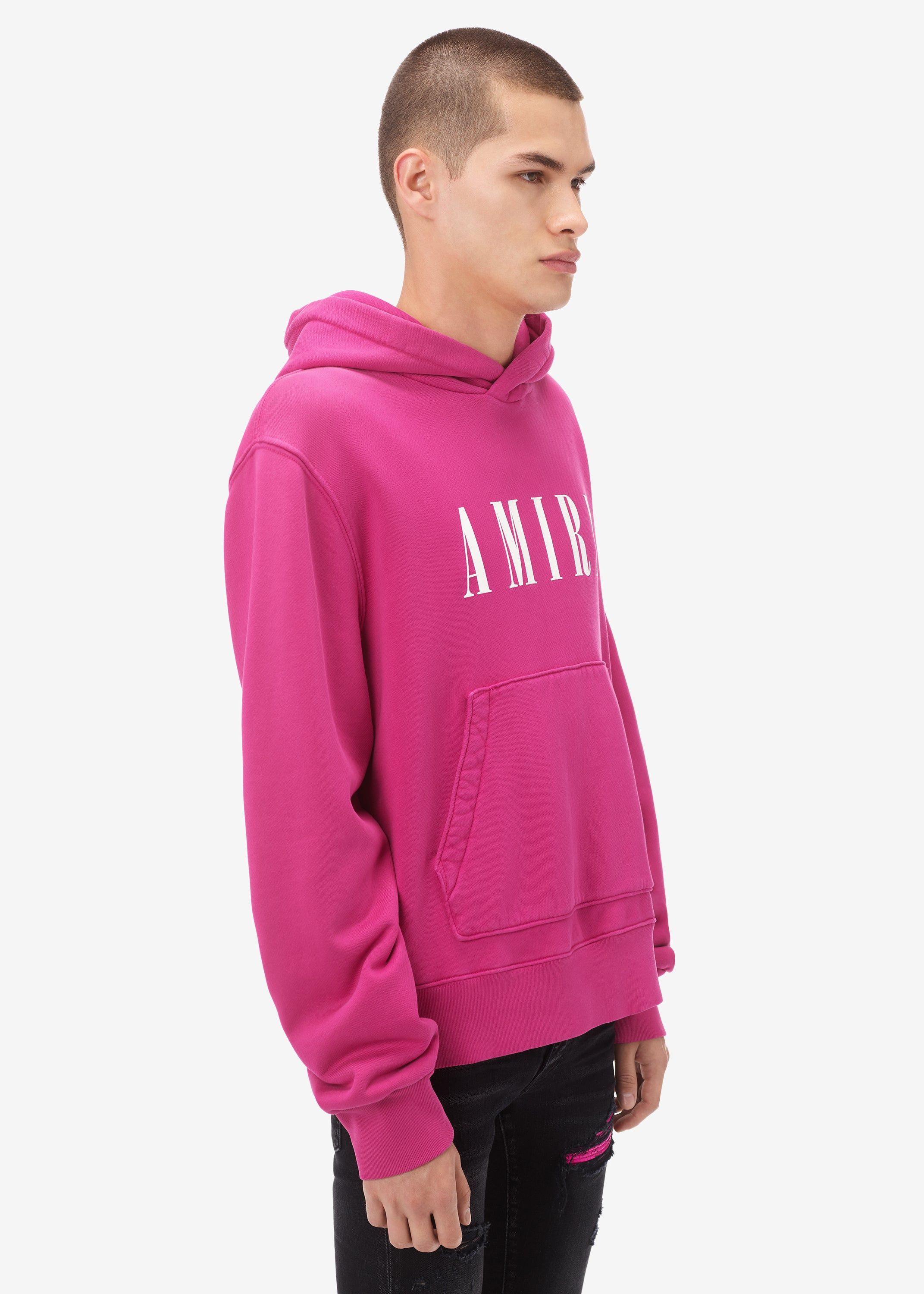 AMIRI CORE LOGO HOODIE - PEACOCK sold by AMIRI product image thumbnail 3