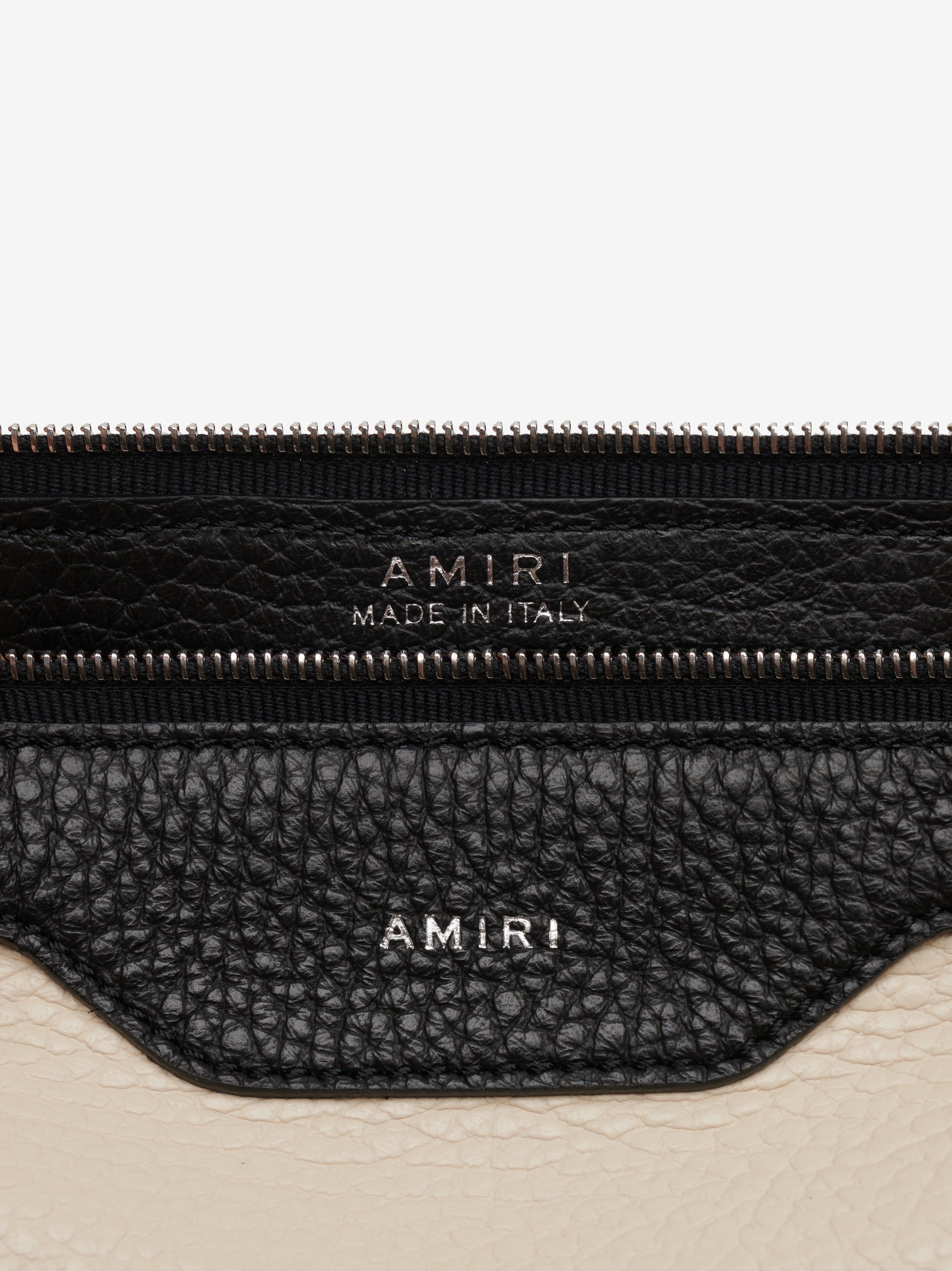 LEATHER CROSSBODY BAG - BLACK / NATURAL sold by AMIRI product image thumbnail 4
