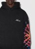 SPOT TIE-DYE HOODIE - BLACK sold by AMIRI
