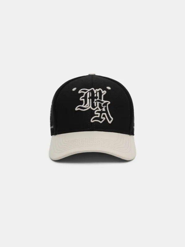 MA SPIRIT TWO-TONE HAT - Black made by AMIRI