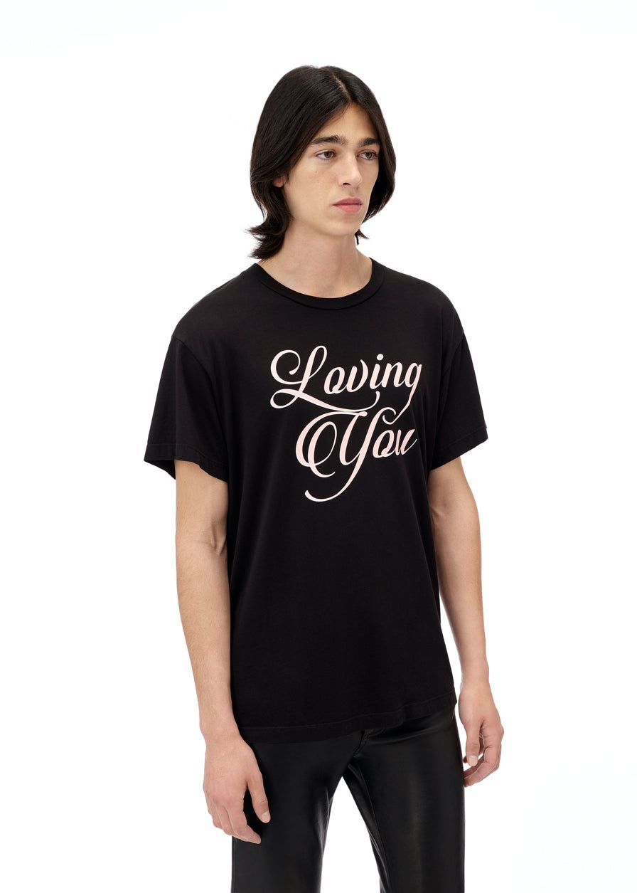Loving You Tee - Black sold by AMIRI product image thumbnail 3