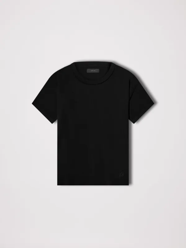M.A. APPLIQUE TEE - BLACK sold by AMIRI