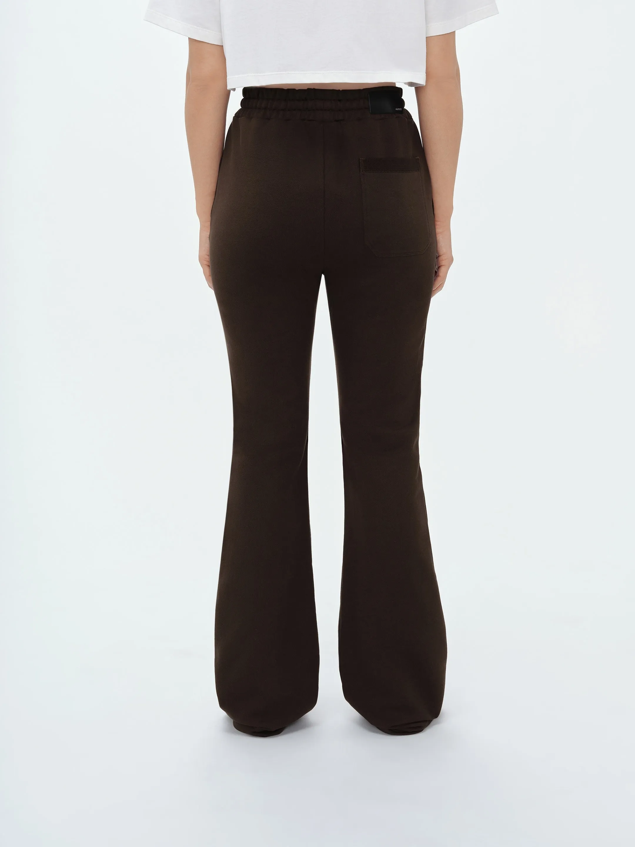 WOMEN - CORE LOGO FLARE SWEATPANT - Brown sold by AMIRI product image thumbnail 5
