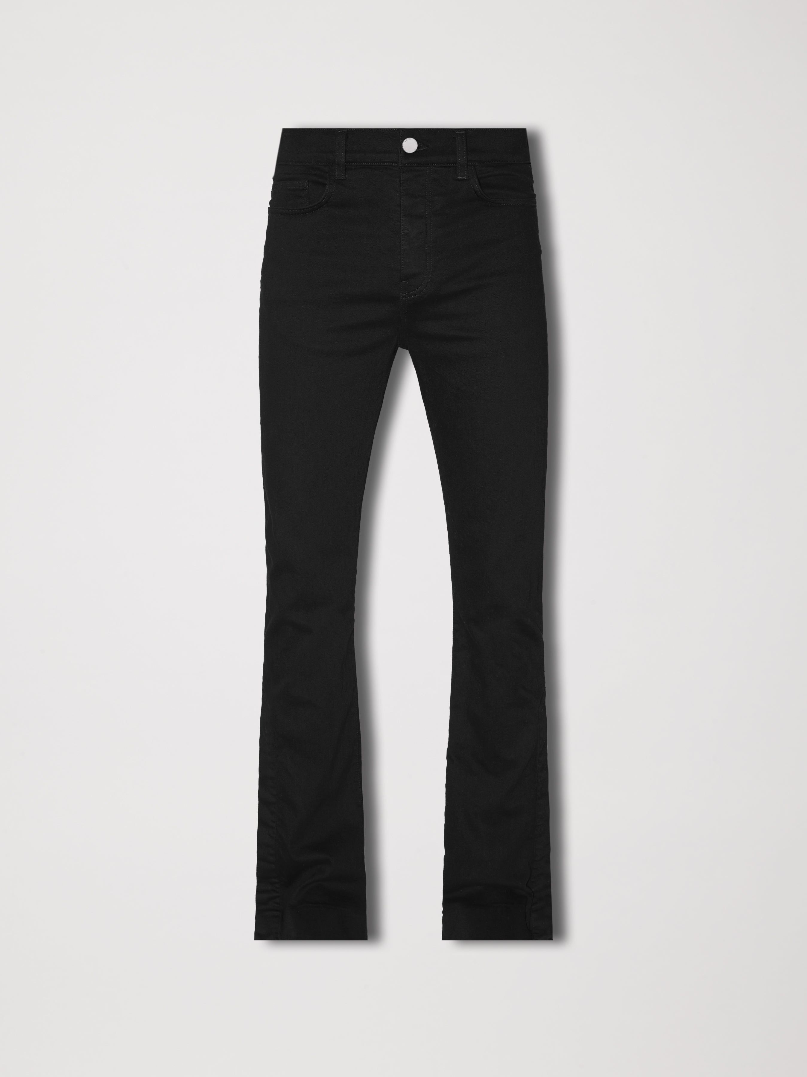 STACKED FLARE JEAN - BLACK OD sold by AMIRI