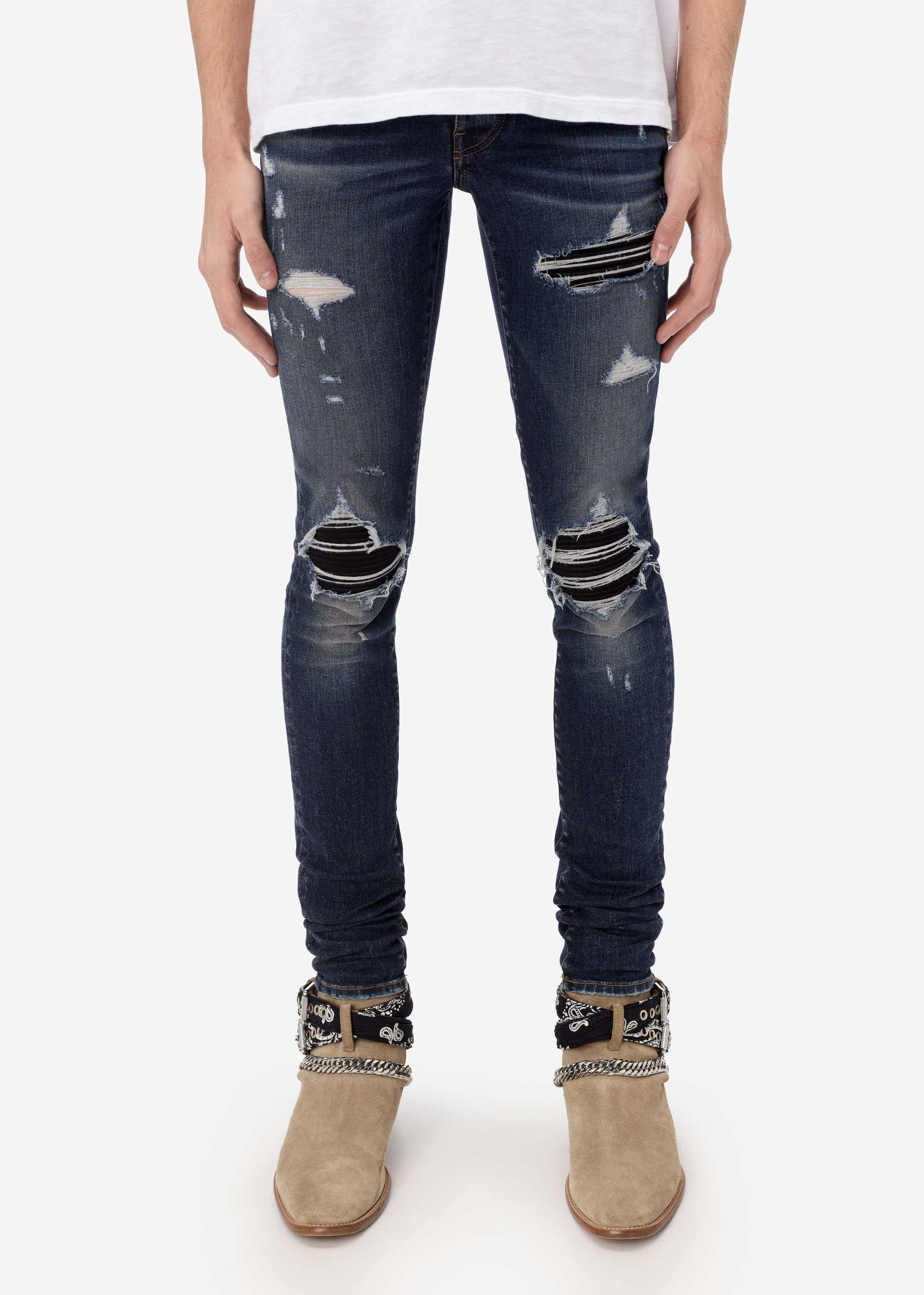 MX1 SUEDE JEAN - DEEP CLASSIC sold by AMIRI product image thumbnail 2
