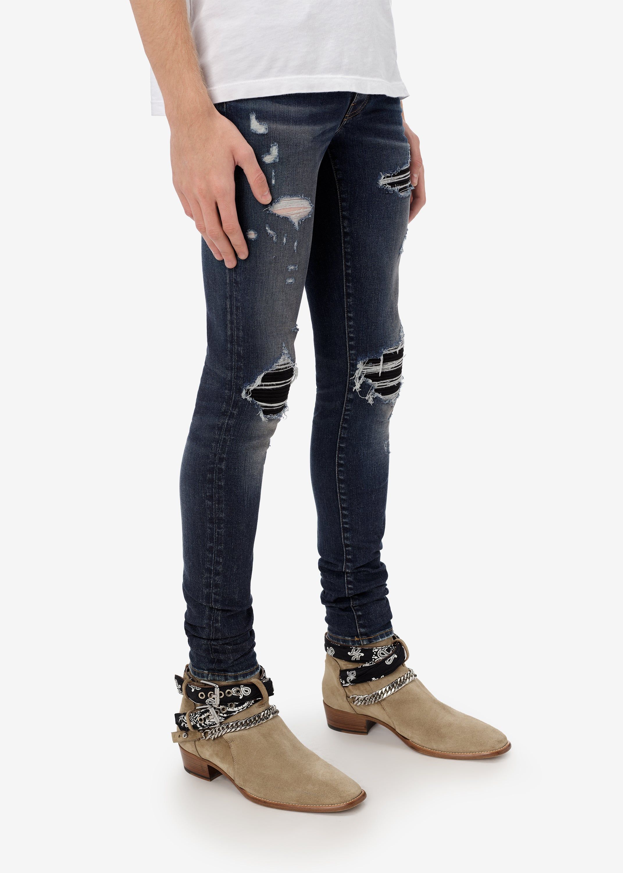 MX1 SUEDE JEAN - DEEP CLASSIC sold by AMIRI product image thumbnail 3