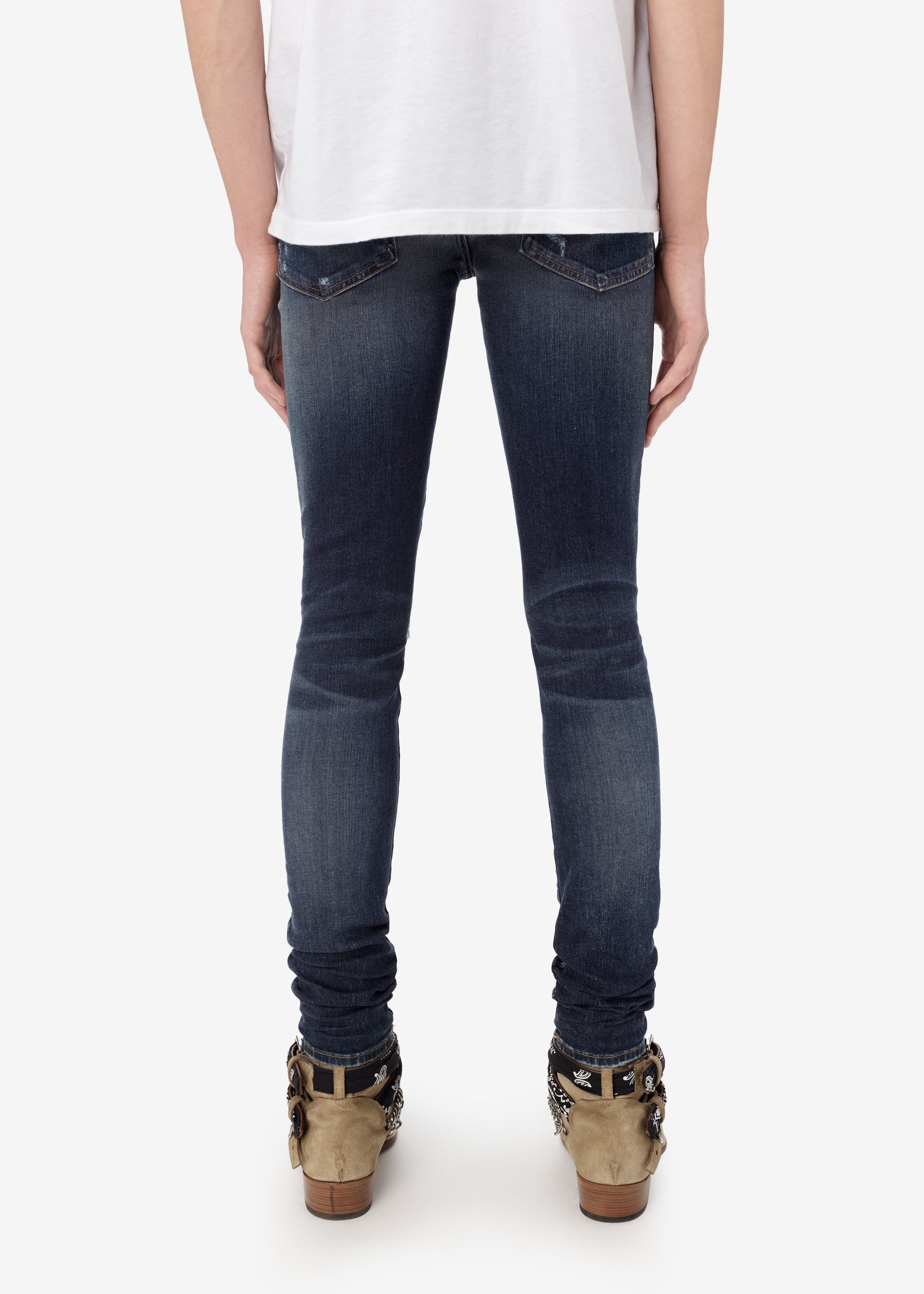MX1 SUEDE JEAN - DEEP CLASSIC sold by AMIRI product image thumbnail 4