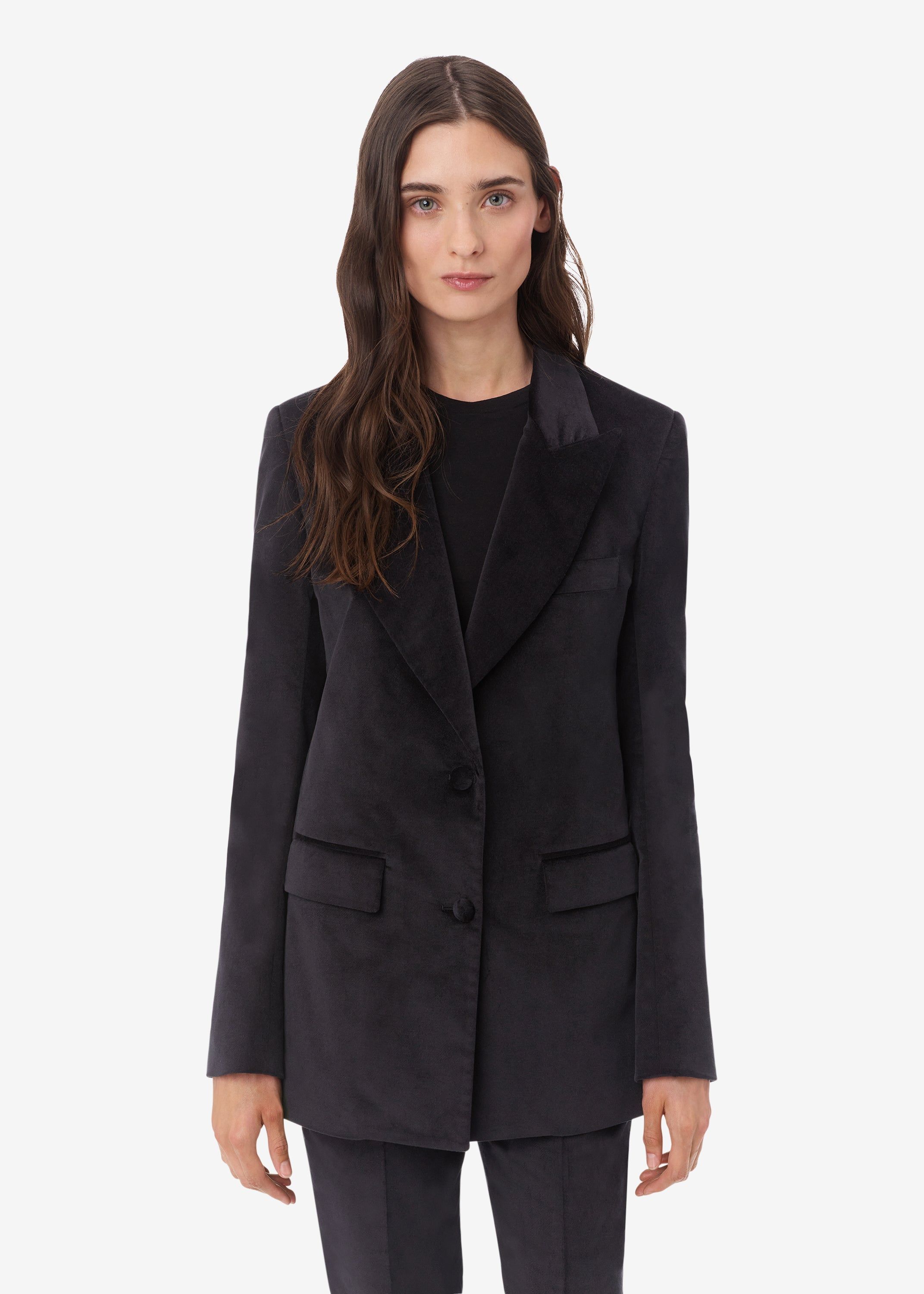 WOMEN - VELVET BLAZER - BLACK sold by AMIRI product image thumbnail 2