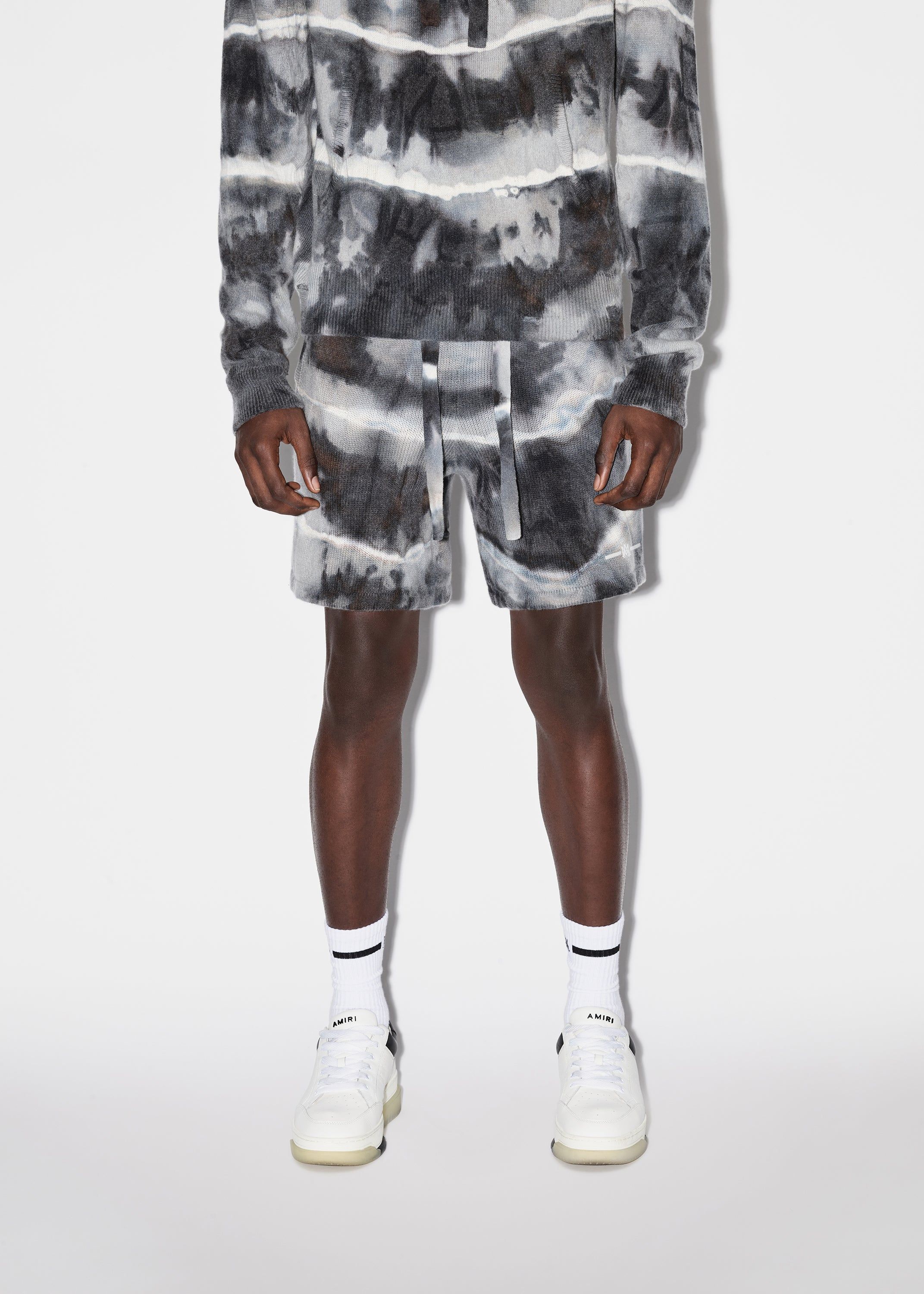 TIE DYE SHORTS - GREY TIE DYE sold by AMIRI product image thumbnail 2