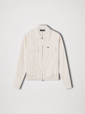 BLOUSON JACKET - ALABASTER sold by AMIRI