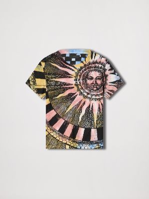 SUN AND MOON TEE - GOLD sold by AMIRI
