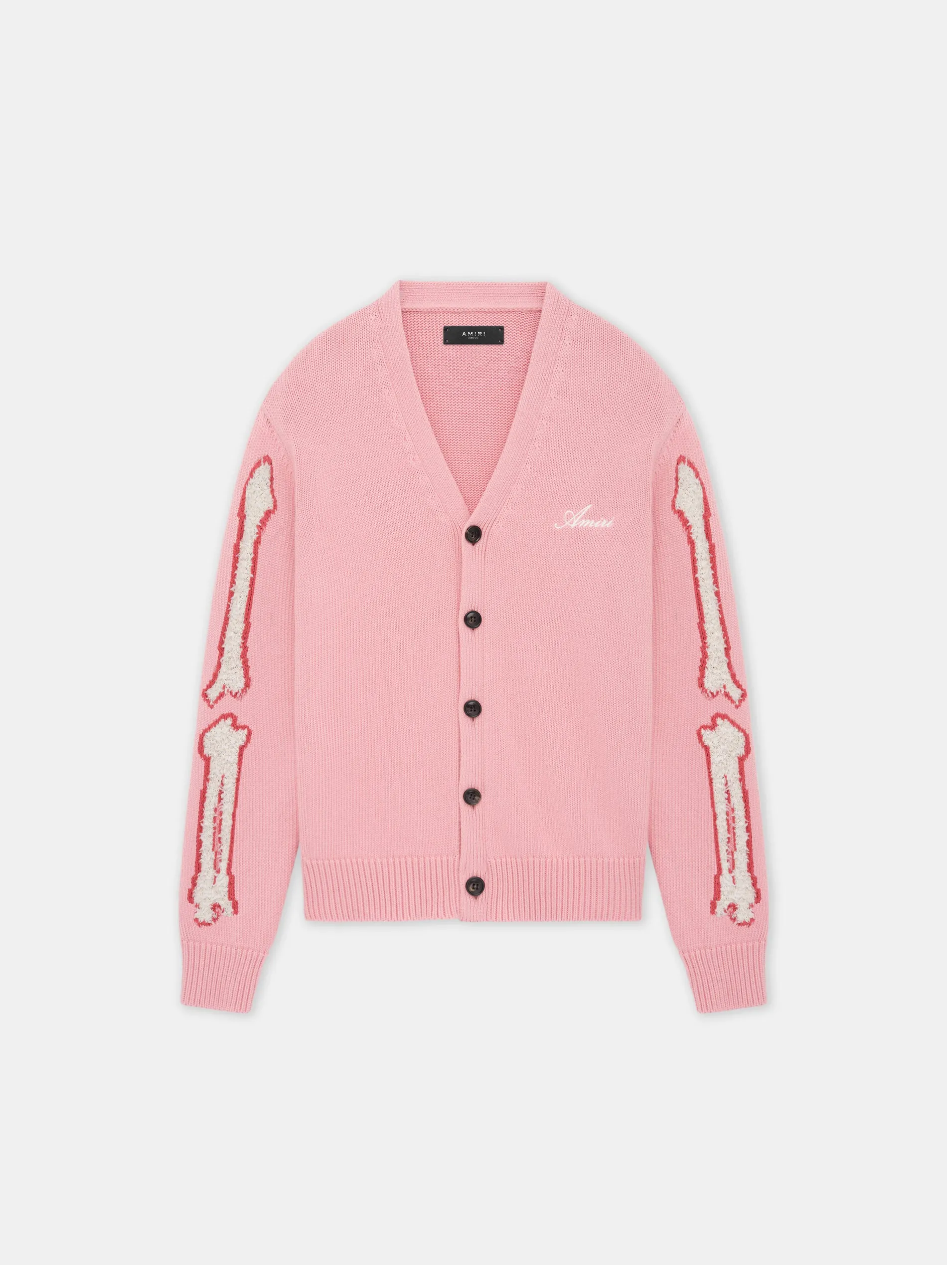WOMEN - WOMEN'S BONES CARDIGAN - Flamingo Pink sold by AMIRI product image thumbnail 5