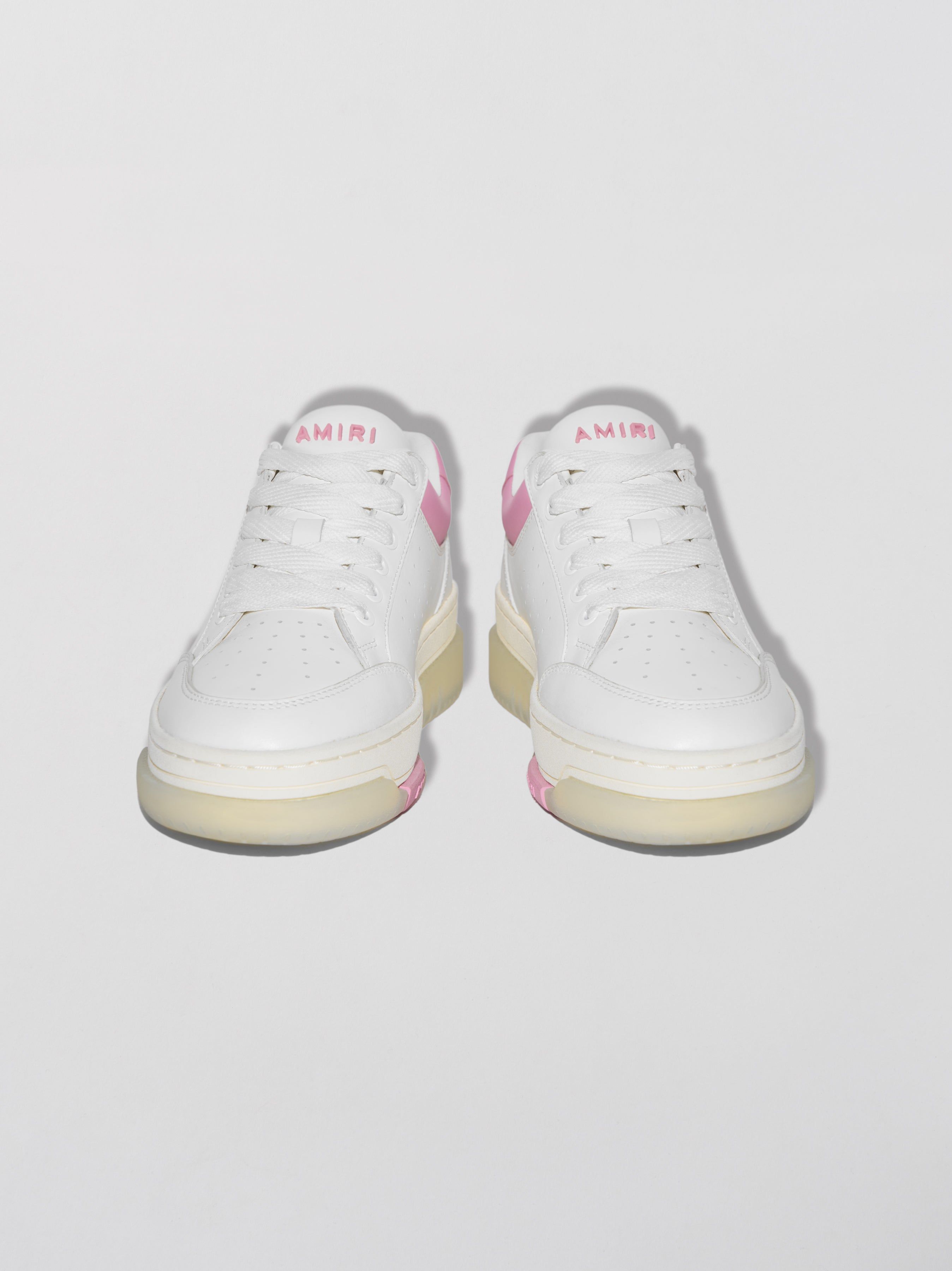 WOMEN - STADIUM LOW - WHITE / PINK sold by AMIRI product image thumbnail 3