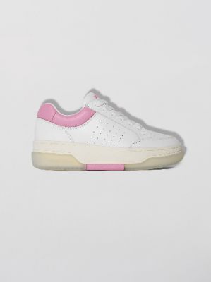 WOMEN - STADIUM LOW - WHITE / PINK sold by AMIRI